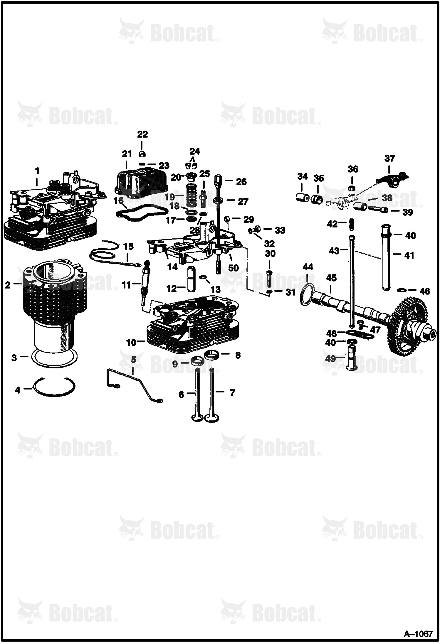 Cylinder BLOCK, HEADS, Valves & Camshaft