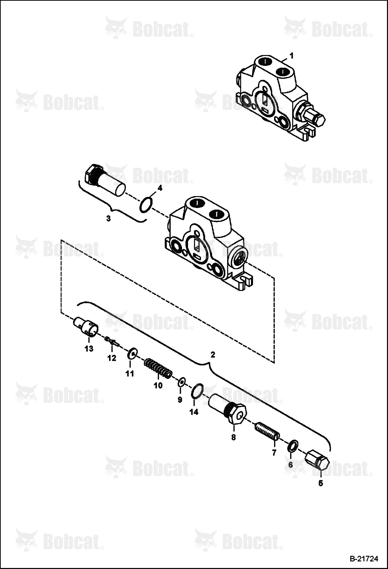Loader Control Valve (Inlet Section)