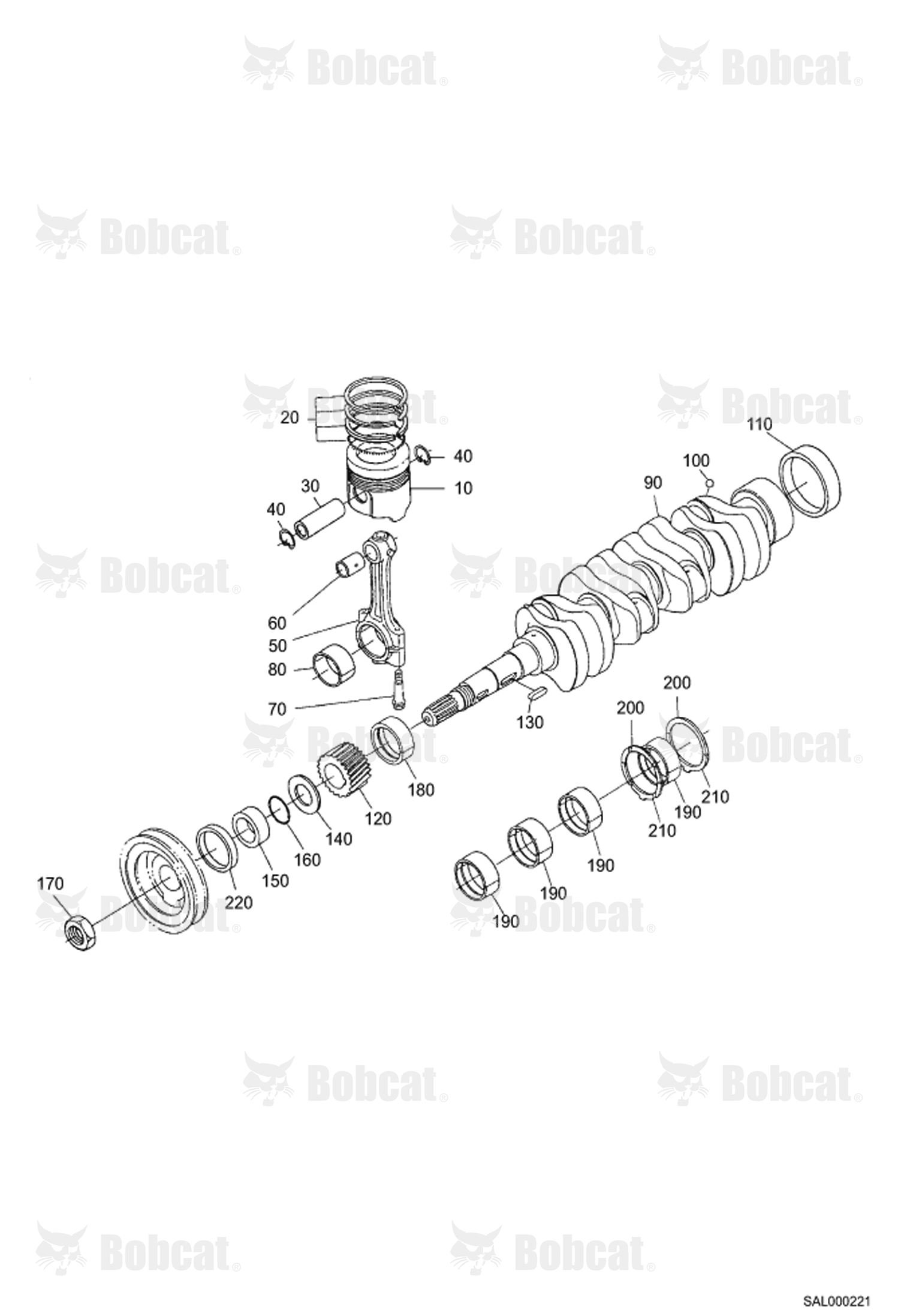 Piston and Crankshaft