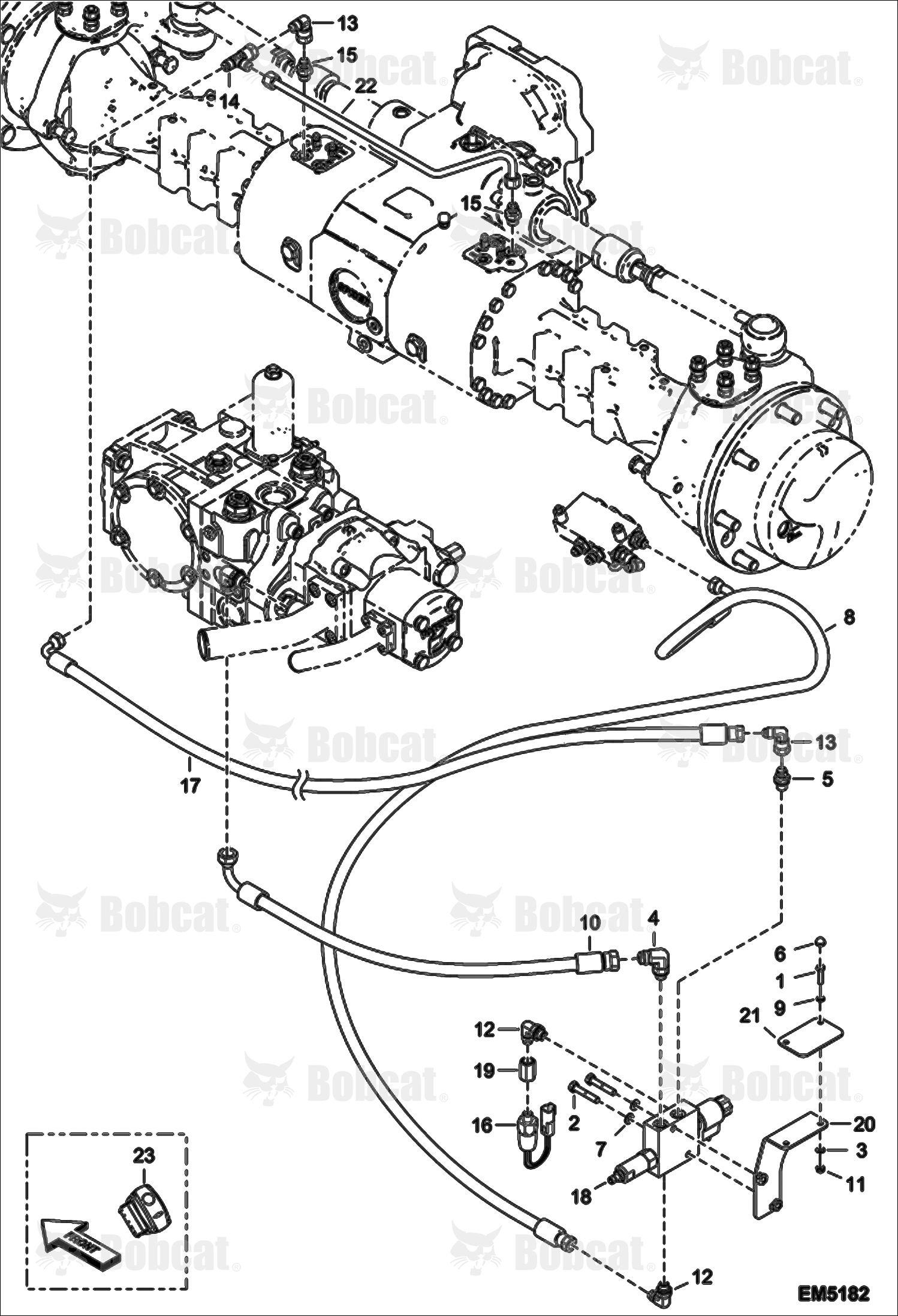 Parking Brake Hydarulic Installation