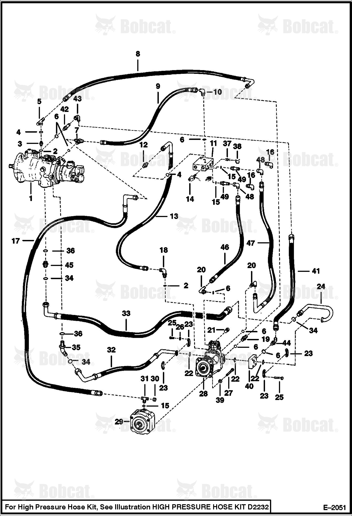 Hydrostatic Circuitry  509212165 & Above