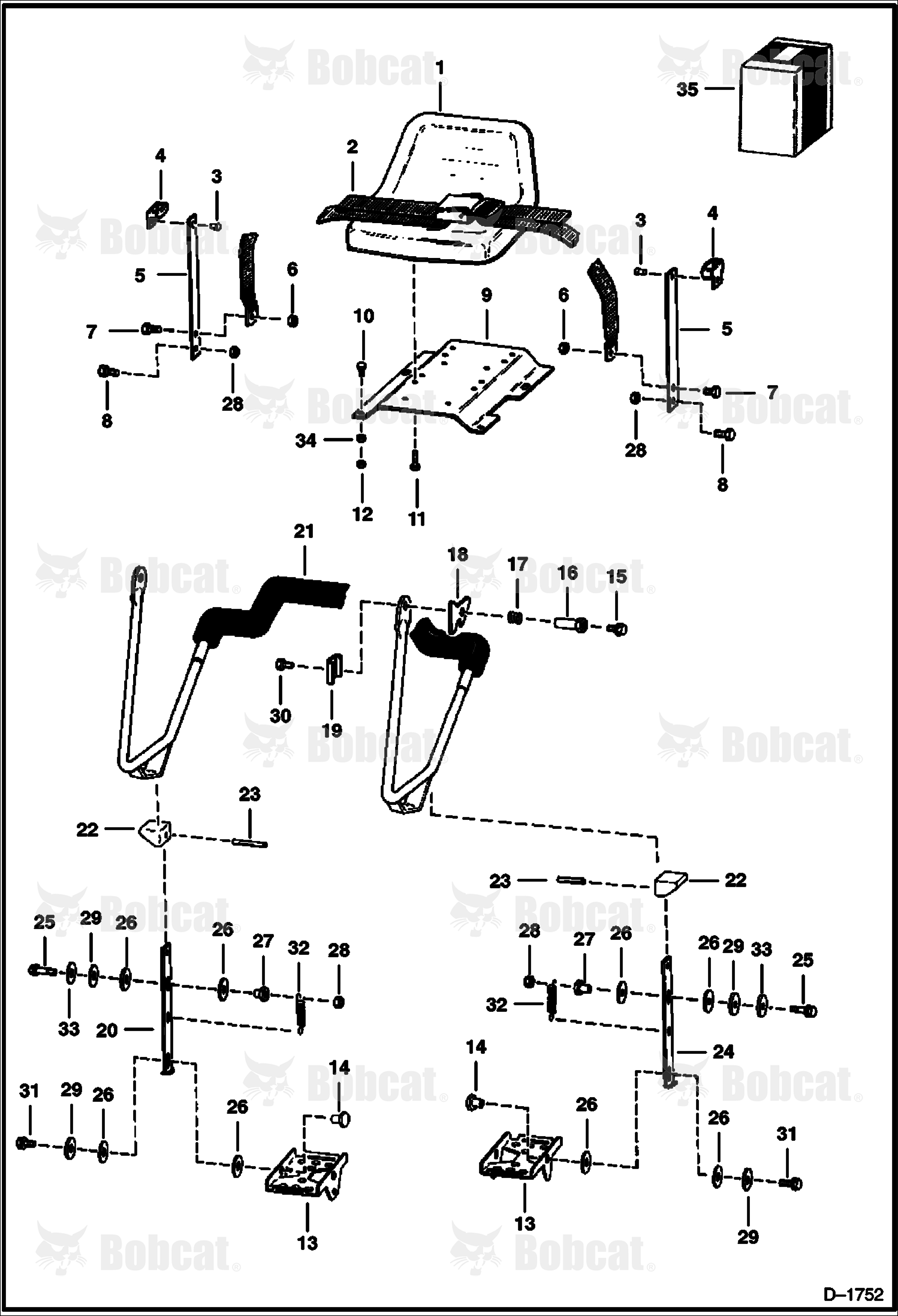 Seat & Seat Bar