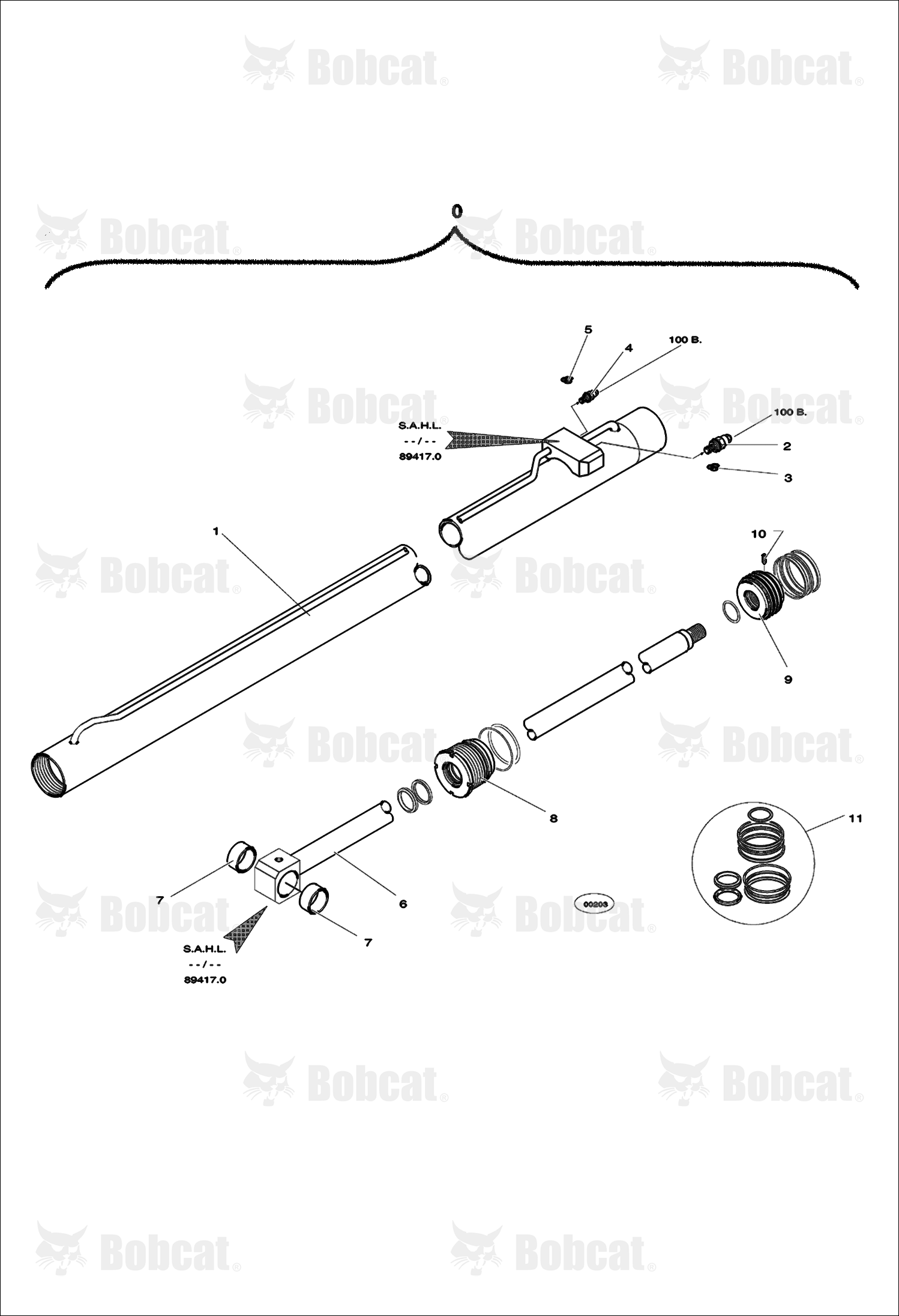 Telescopic Ram 367011001 - 367011156, 367011158 - 367011165