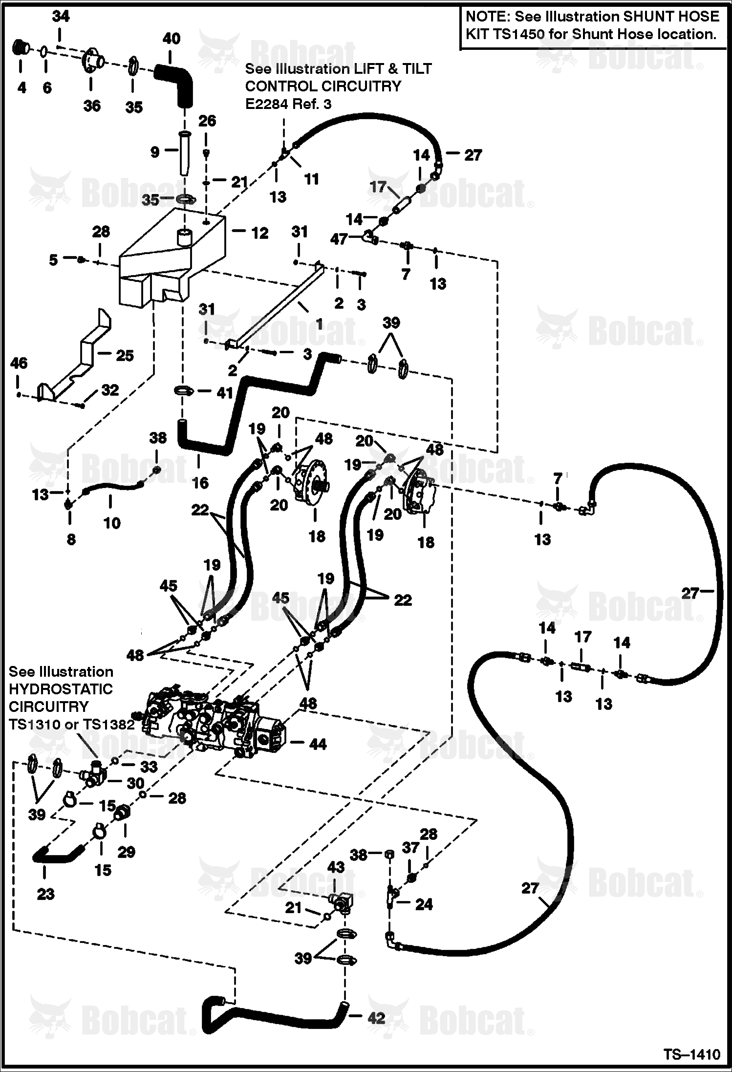 Hydrostatic Circuitry  514112410 - 514114999, 514212270 - 514212999
