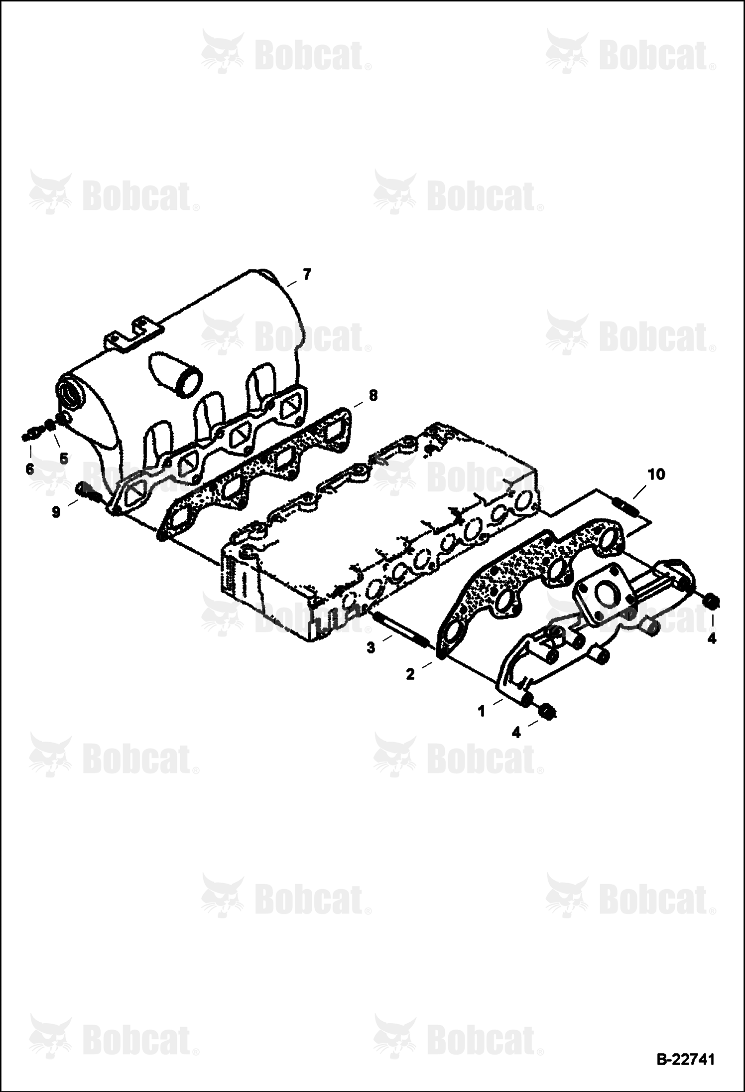Manifolds (Kubota - V2003TMDI - Tier II) 525011001 & Above, 525111001 & Above