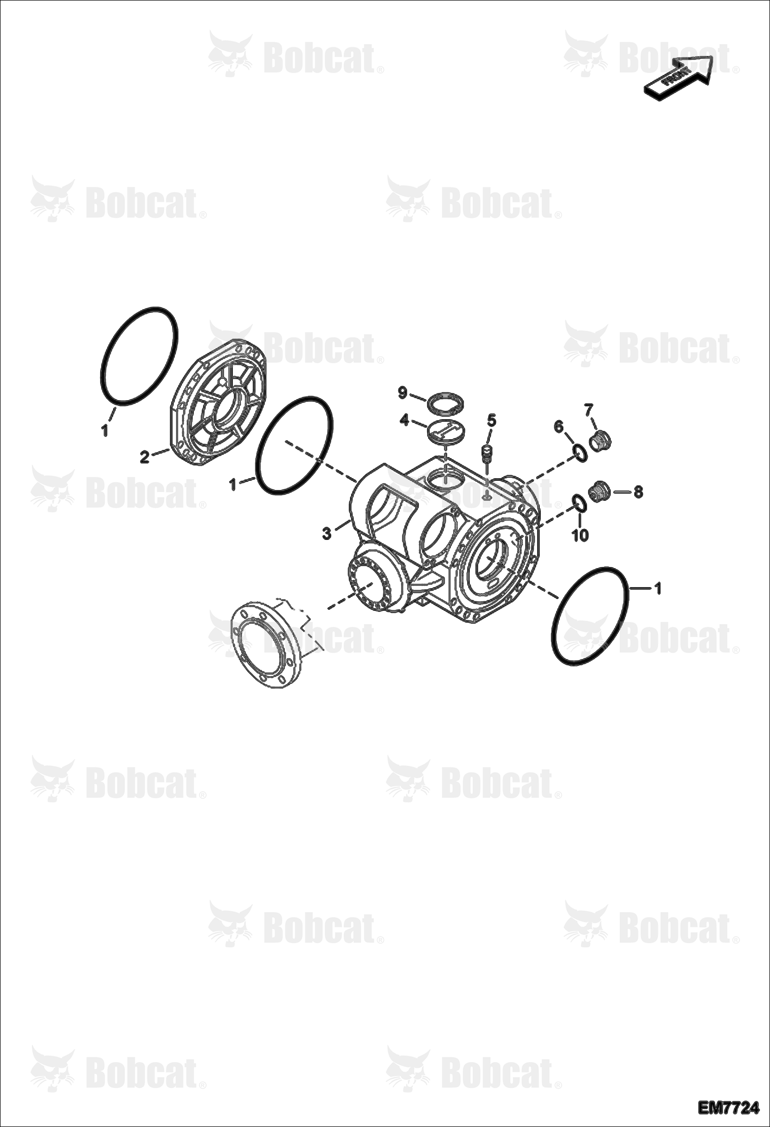 Front Axle Differential Installation