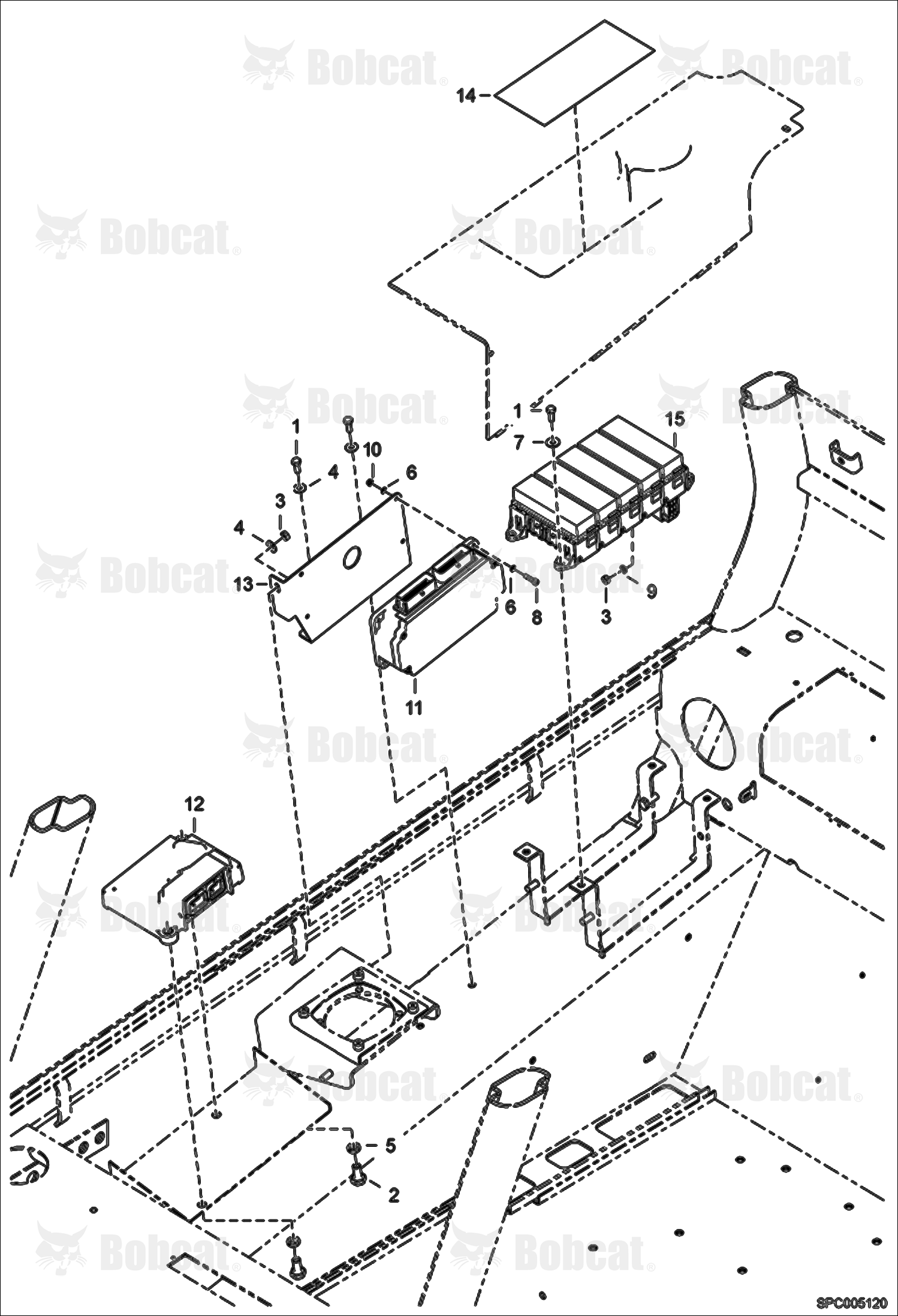 Transmission Control Installation  A8HM12001 & Above, A8HN12001 & Above