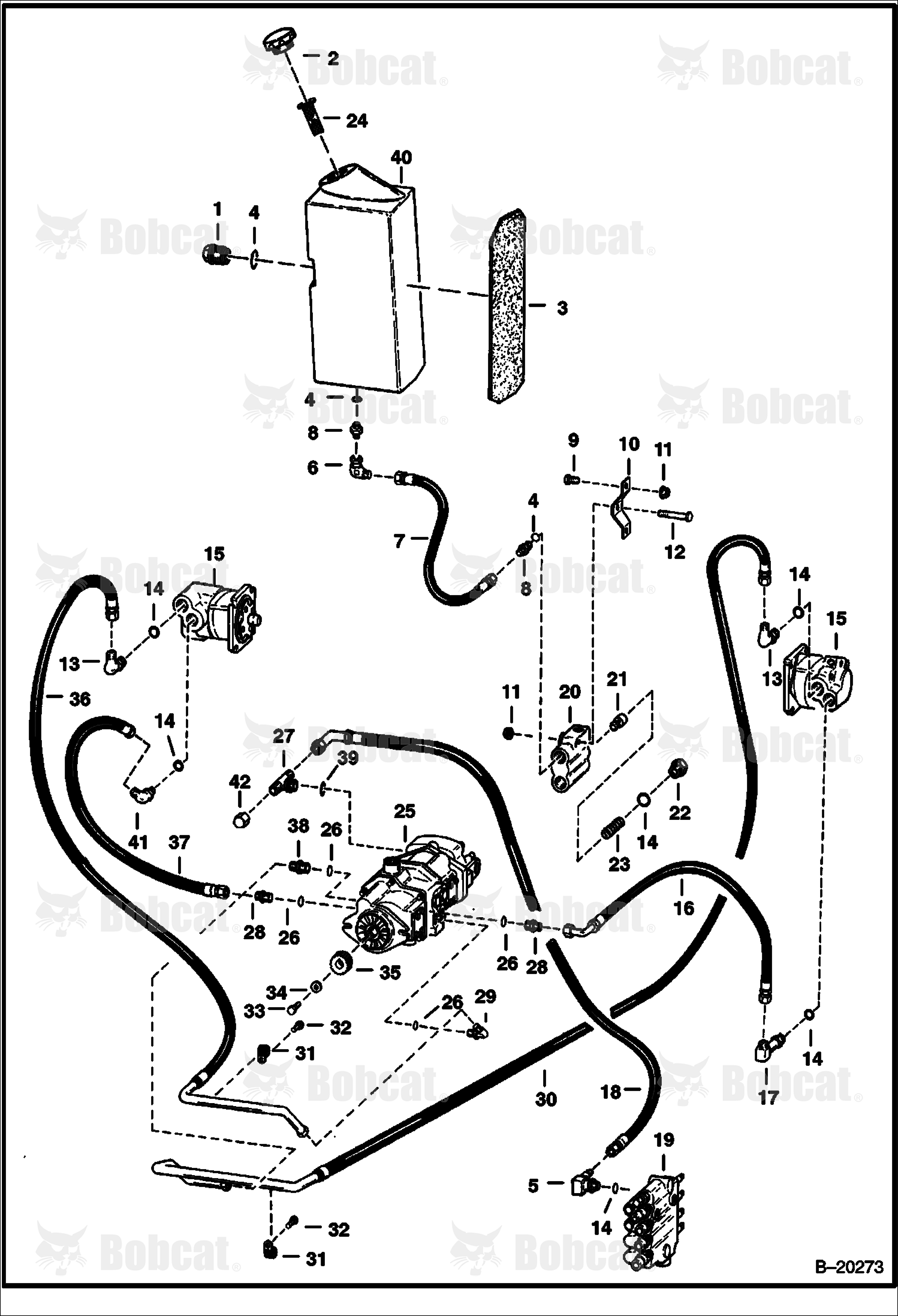 Hydrostatic Circuitry  509313888 & Above