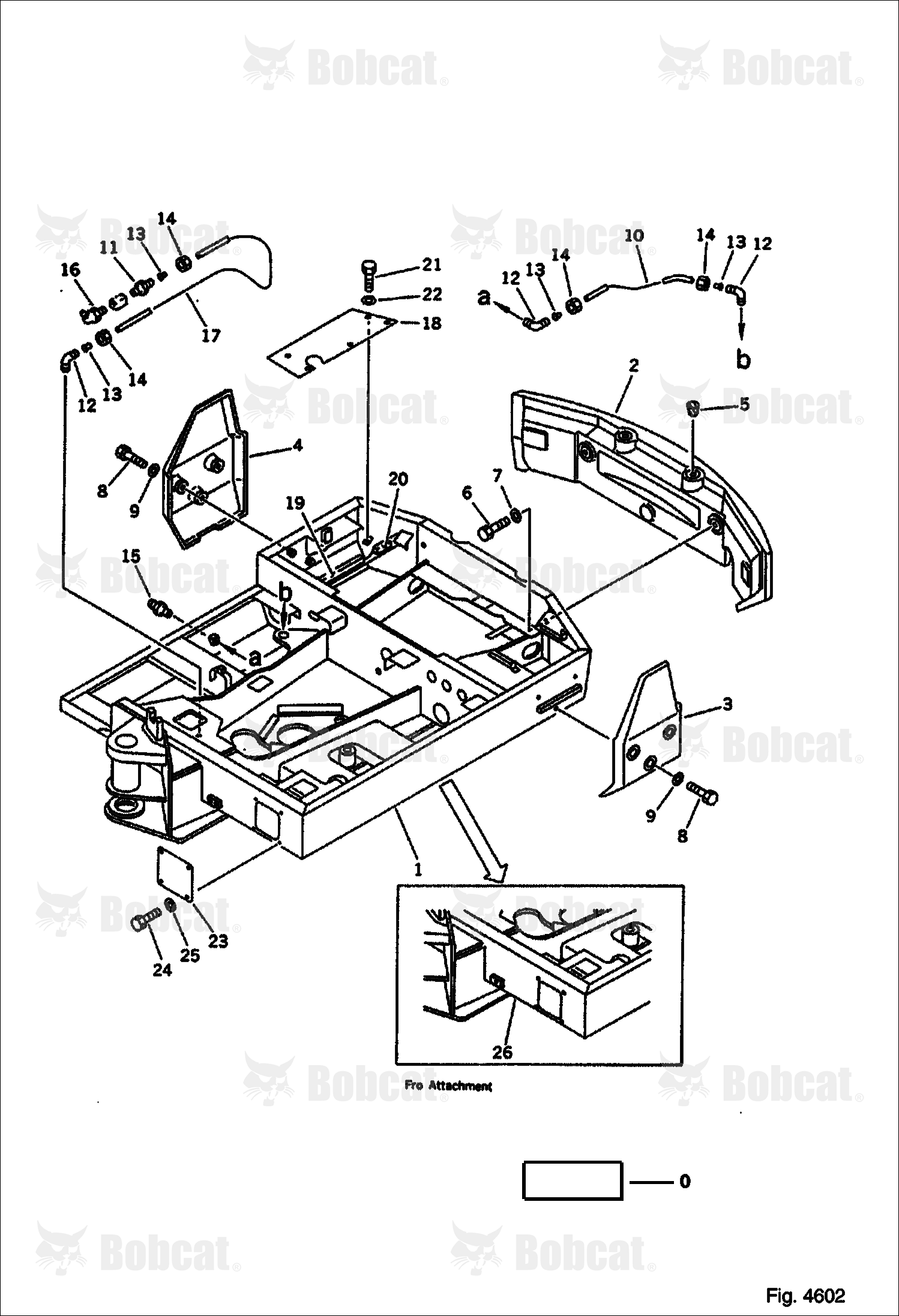 Revolving Frame (FOR BREAKER) (Komatsu S/N 10001-13024)