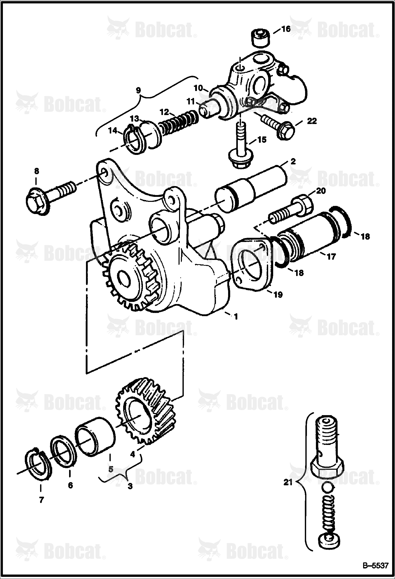 Pump Oil - Valve Relief