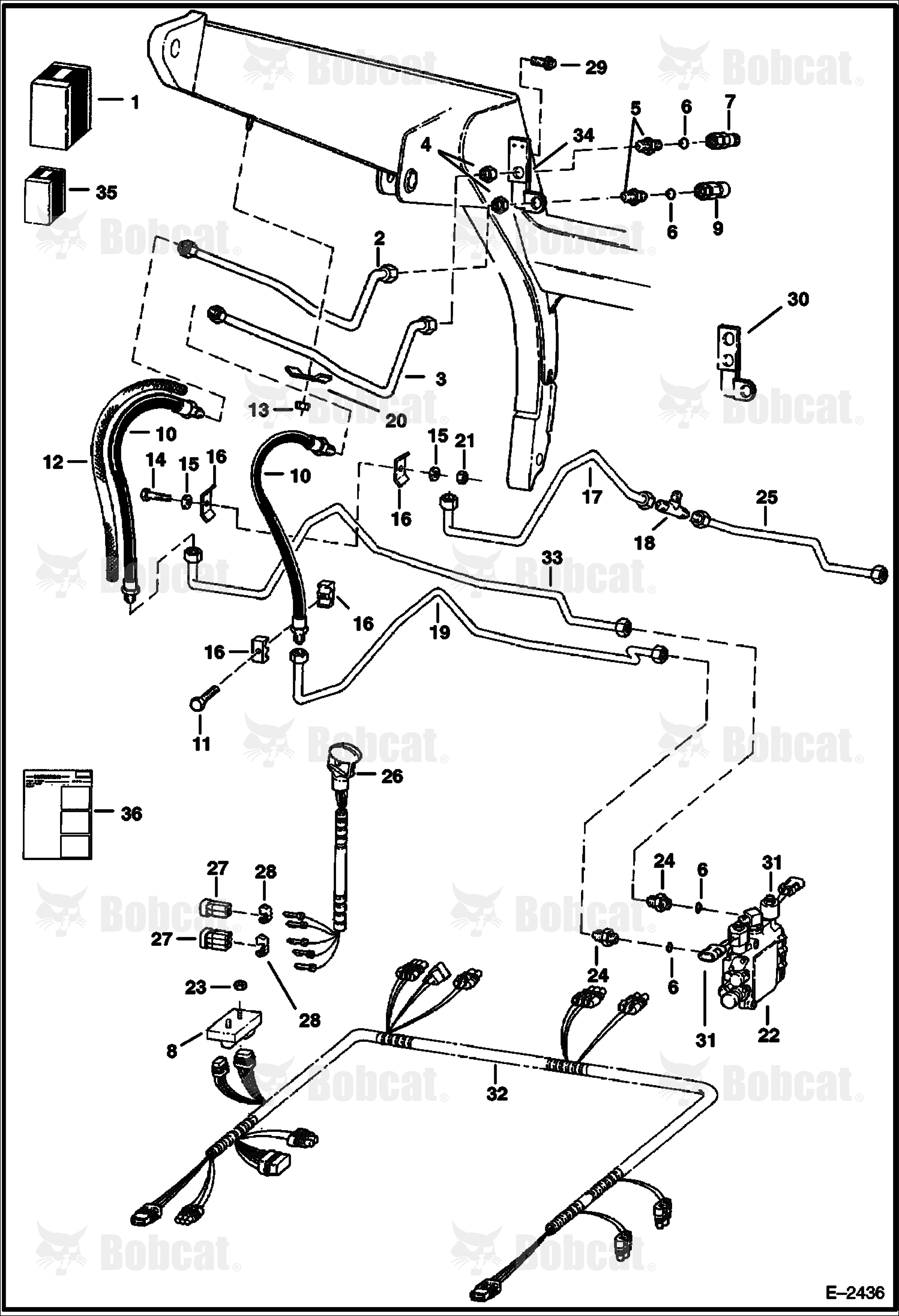 Front Auxiliary Kit (W/FF Couplers) 512220298 & Above, 512440721 & Above, 512612258 & Above