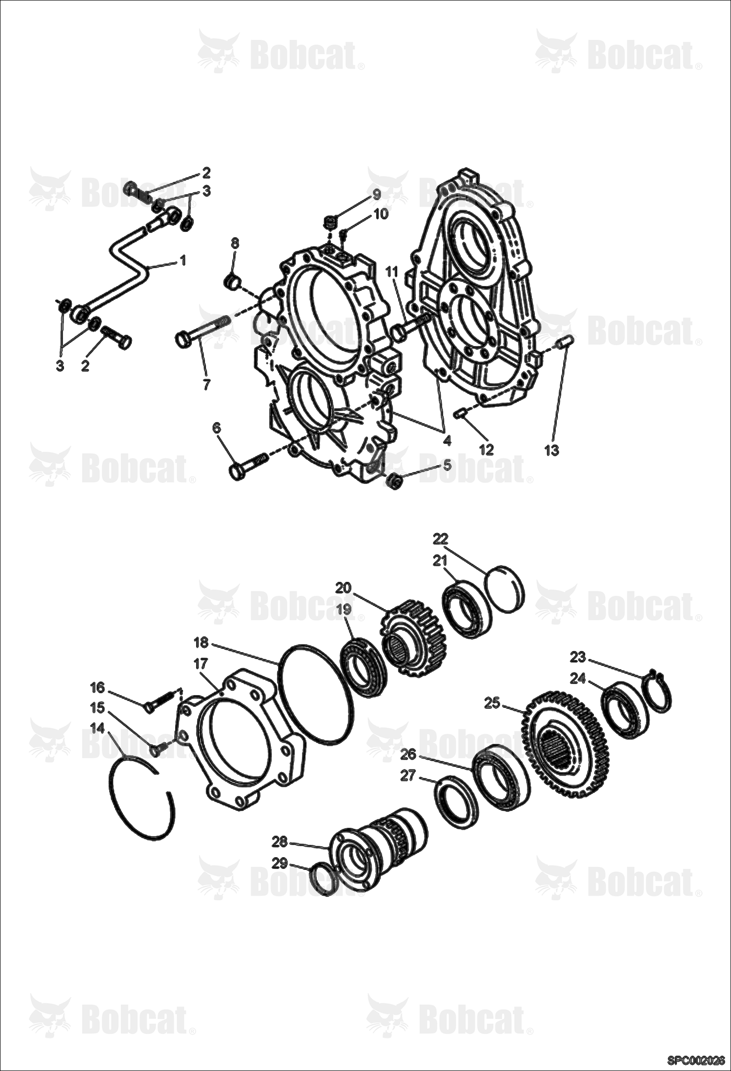 Reducer Box - Front Axle