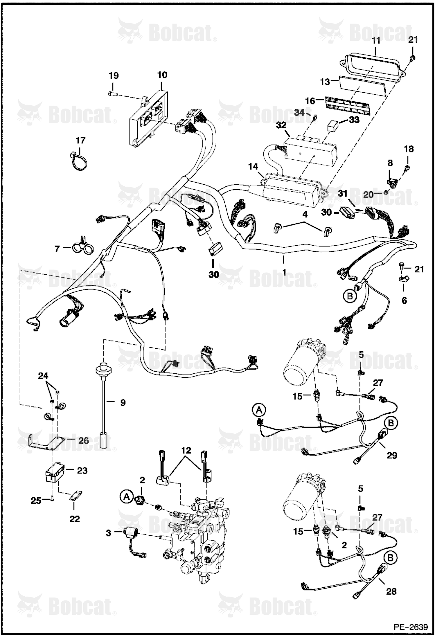Engine Electrical Circuitry 525218875 & Above, 525316212 & Above, 525022743 & Above, 525115405 & Above
