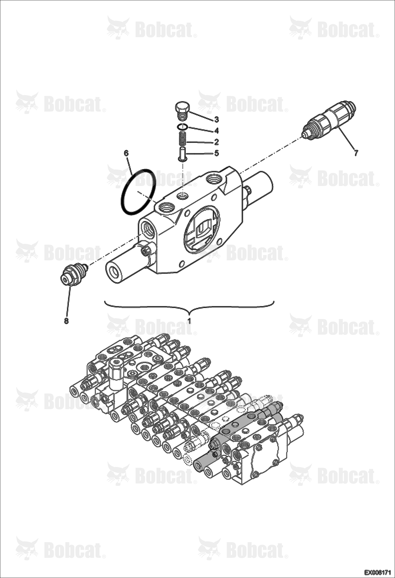 Valve Section (Offset)
