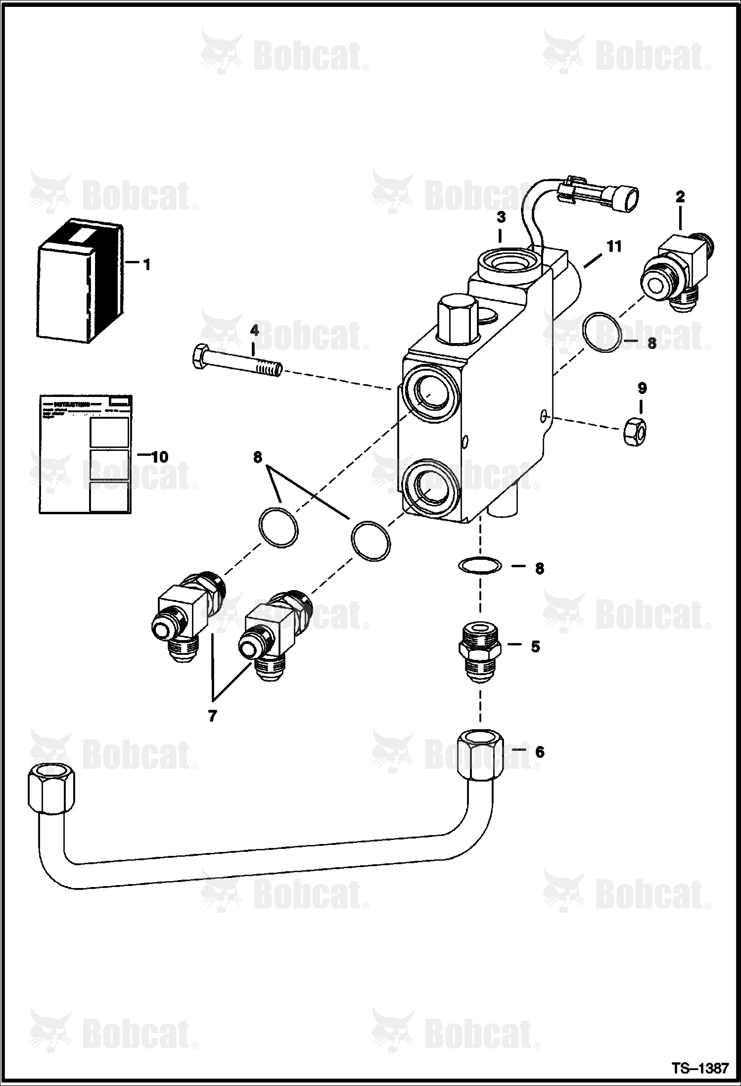 Bucket Positioning Kit  514428655 & Below
