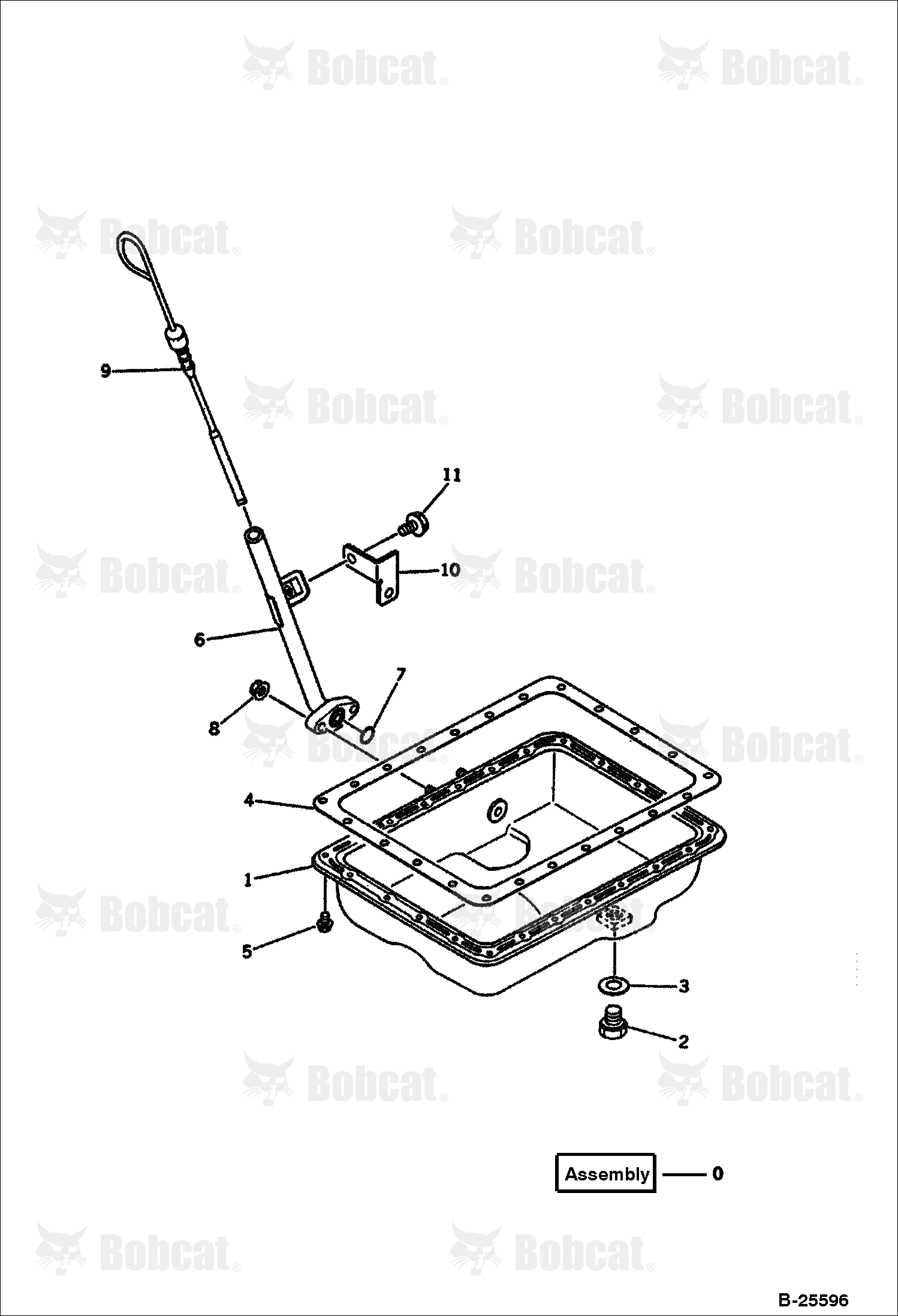 Oil Pan (Engine S/N 25919-35225)
