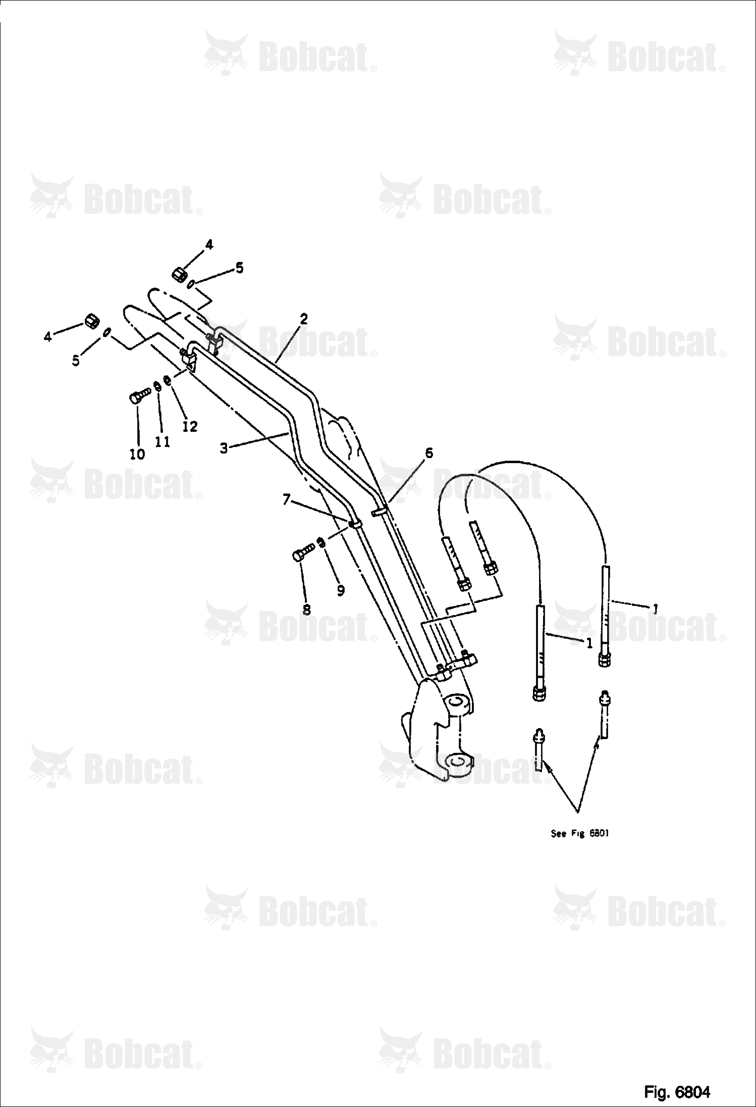 Hydraulic Piping (FOR Front ATTACHMENT)