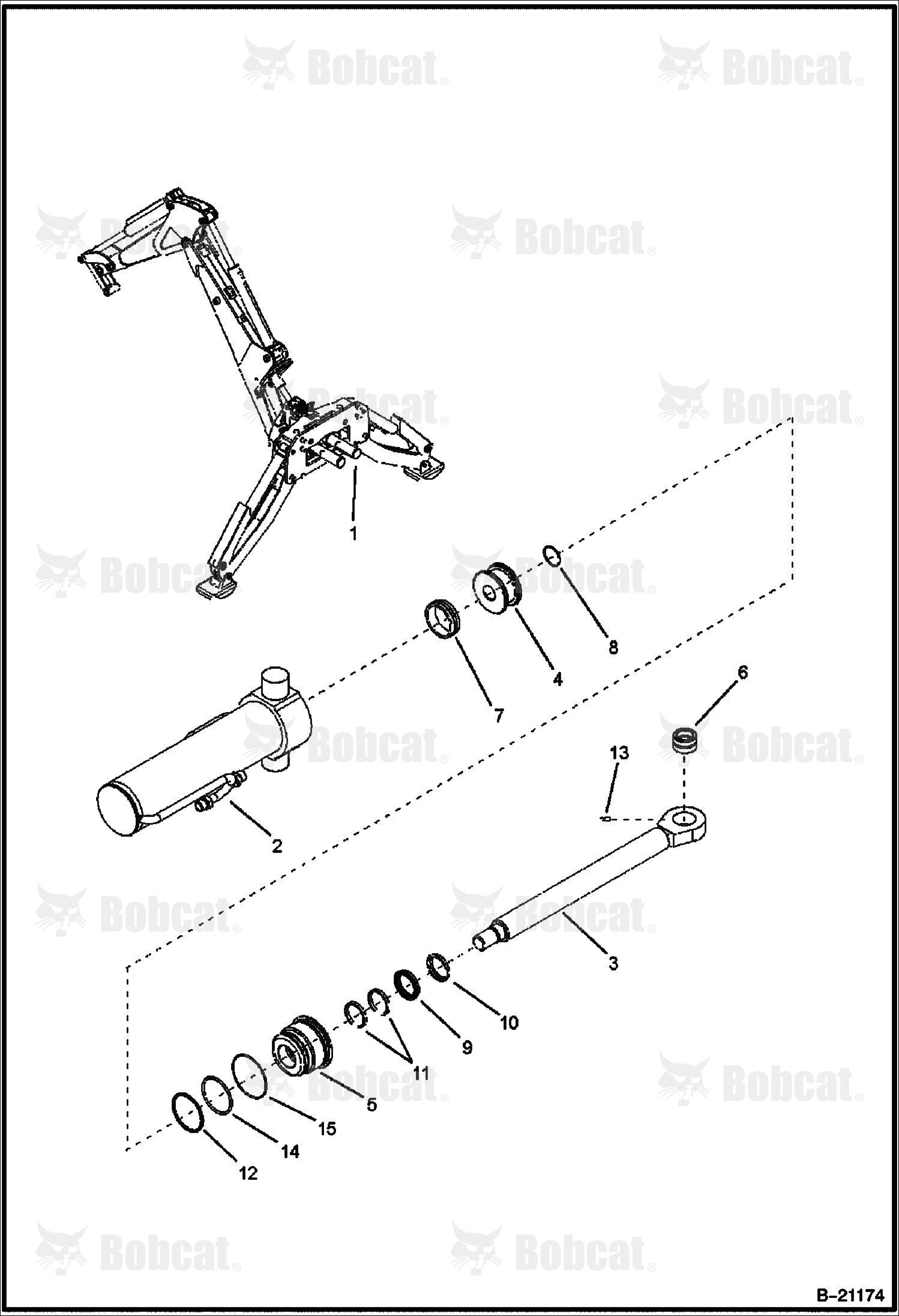 Swing Cylinder (Left)