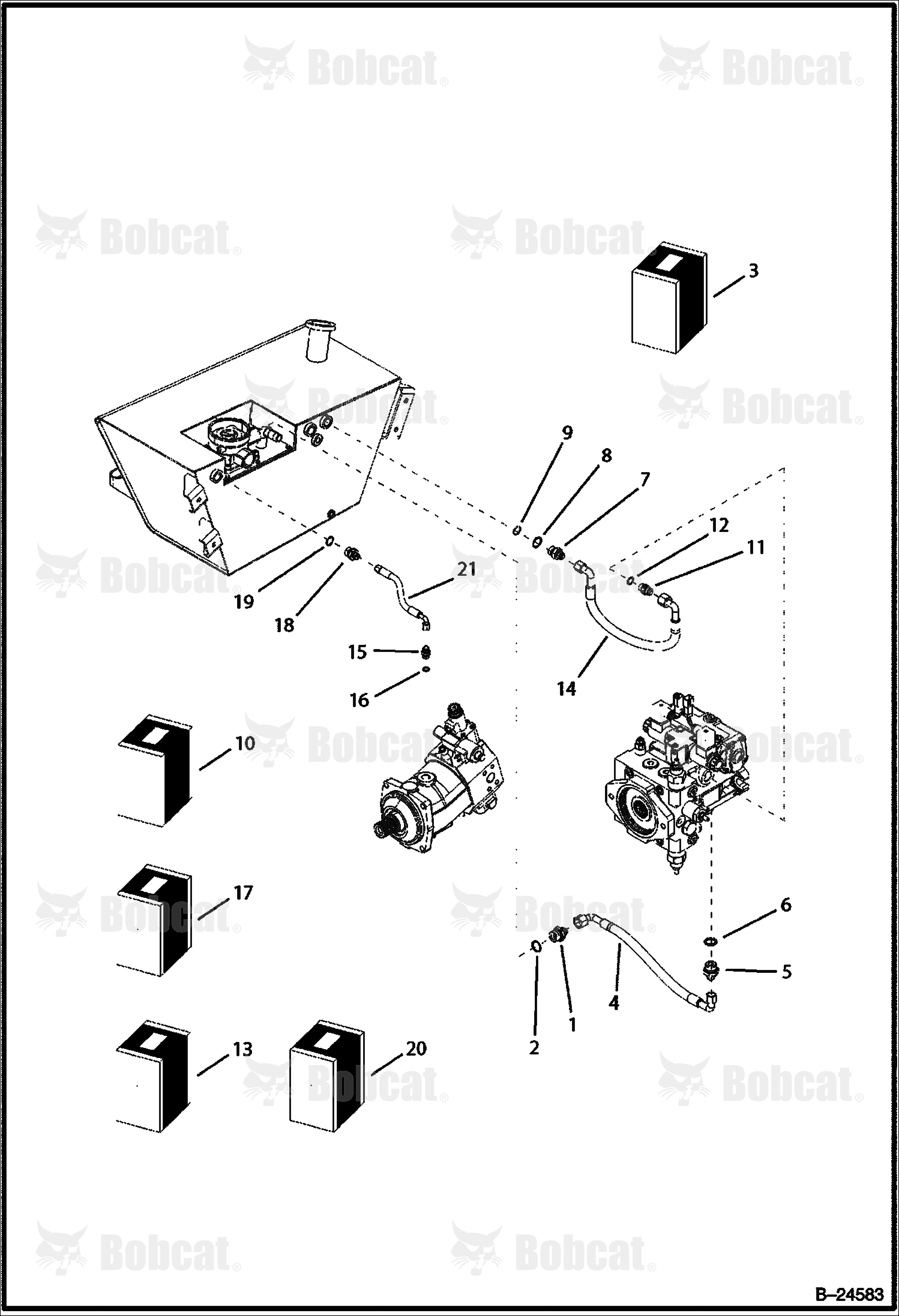 Hydraulic Circuitry (Frame)