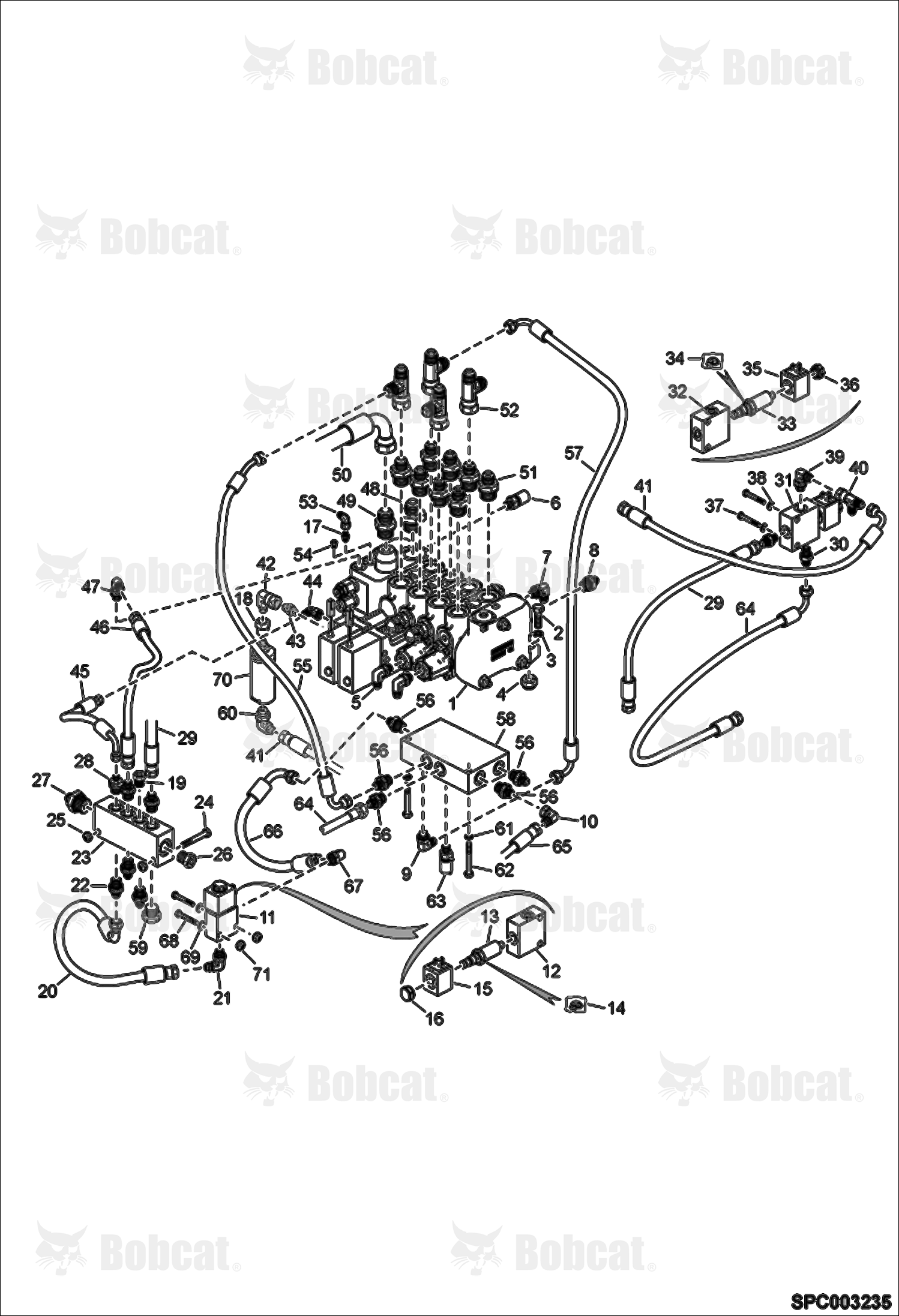 Hydraulic Control Valve Installation