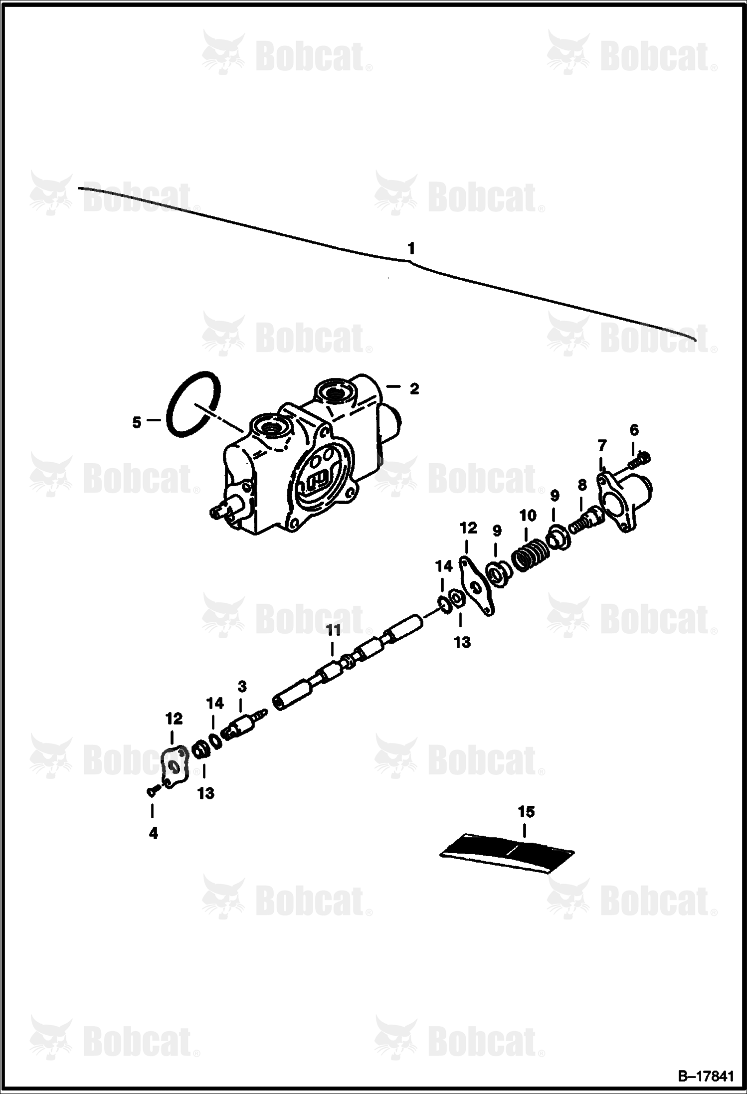 Valve Section (L.H. Travel)