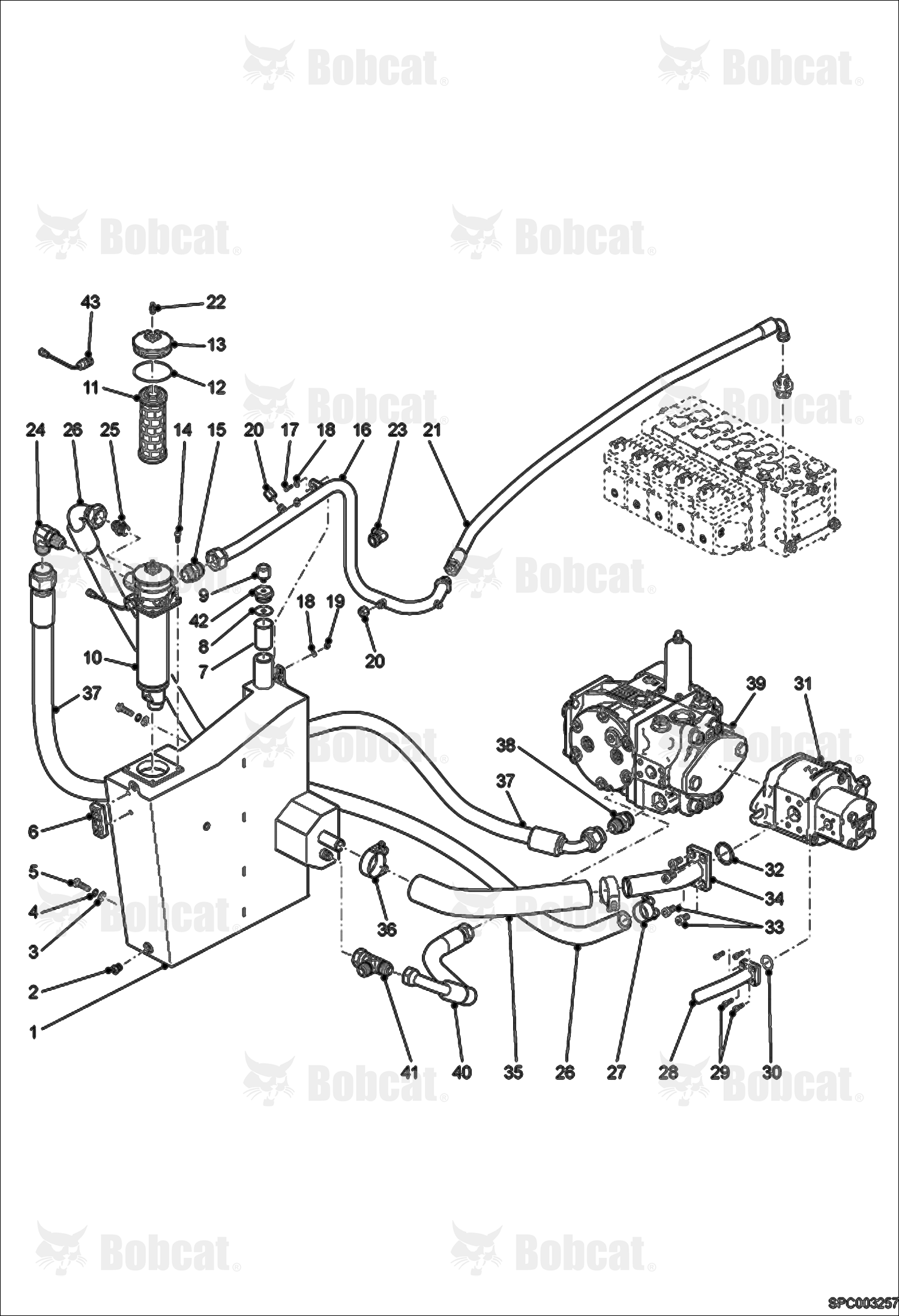Hydraulic Tank Installation