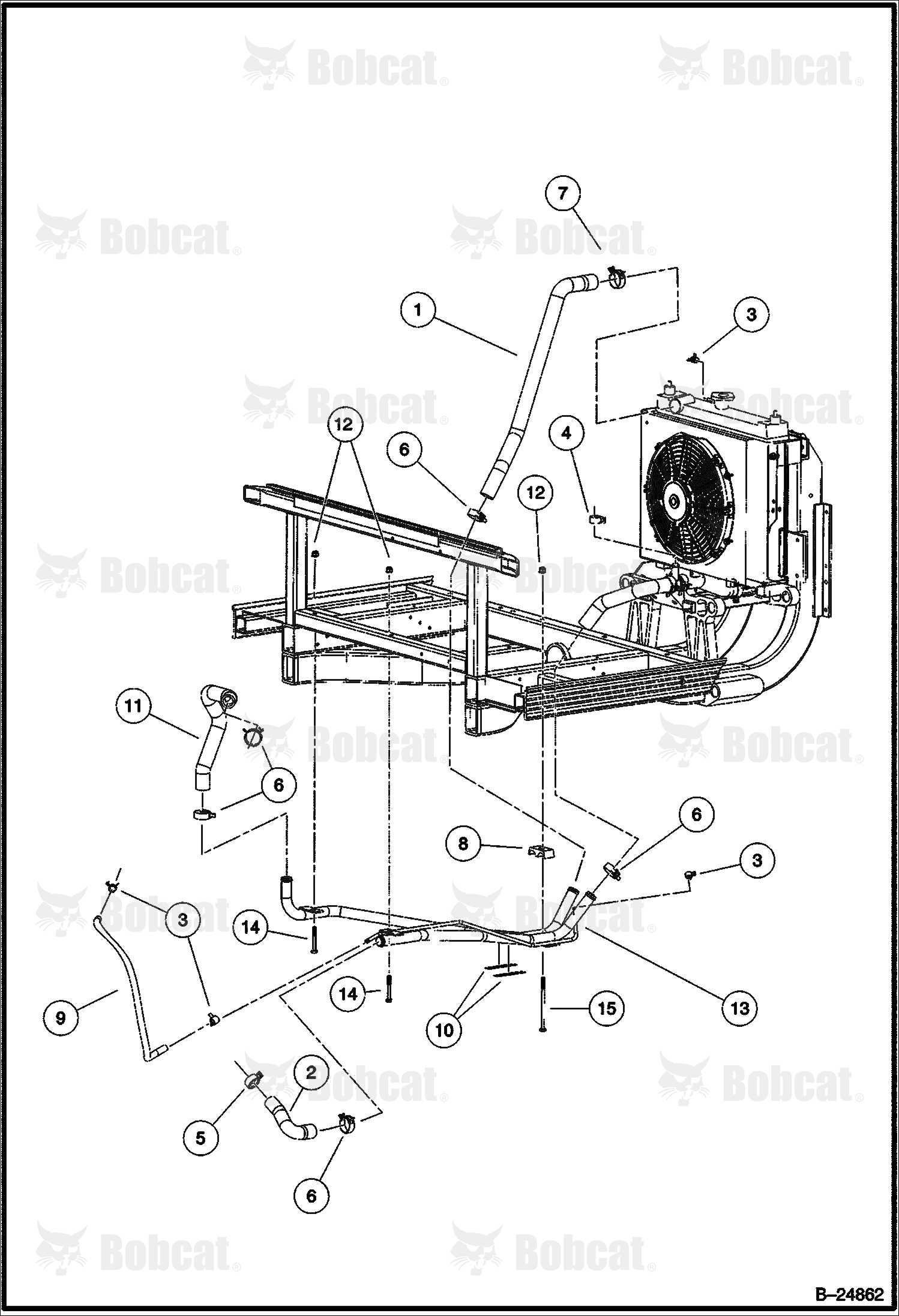 Coolant Pipes & Hoses (Diesel)