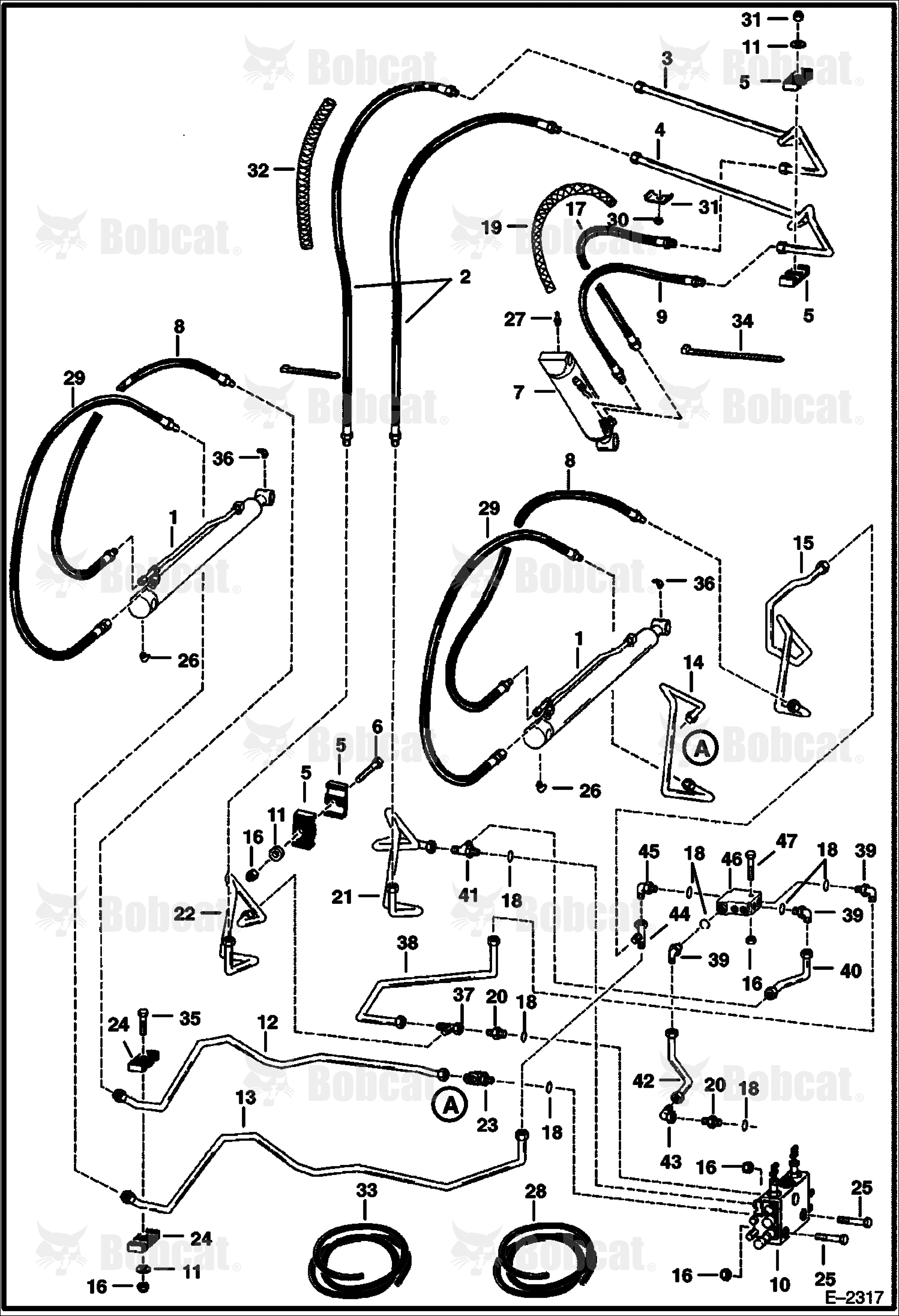 Hydraulic Circuitry (W/Bucket Positioning Valve)