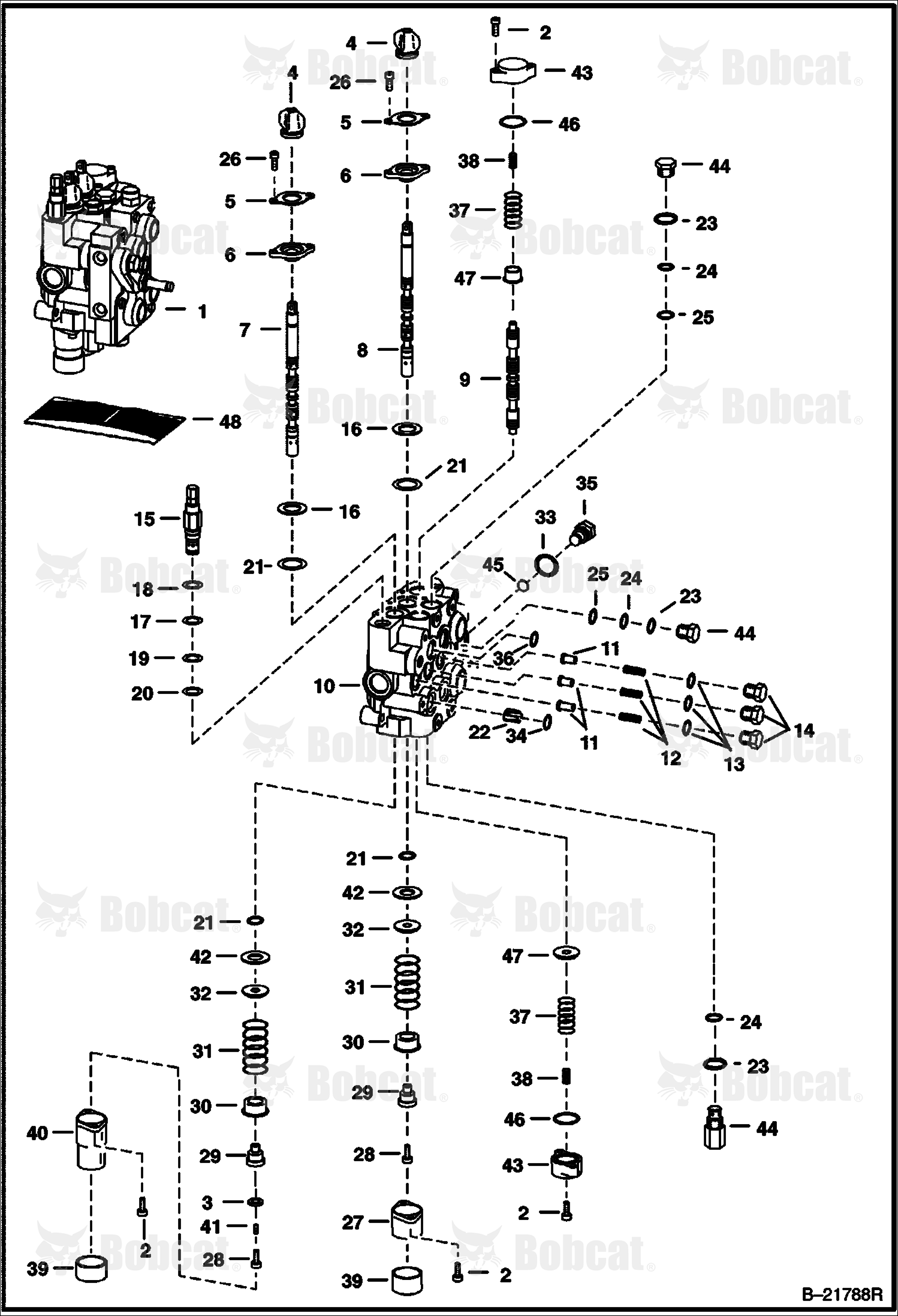 Hydraulic Control Valve (Service Valve) (ACS)