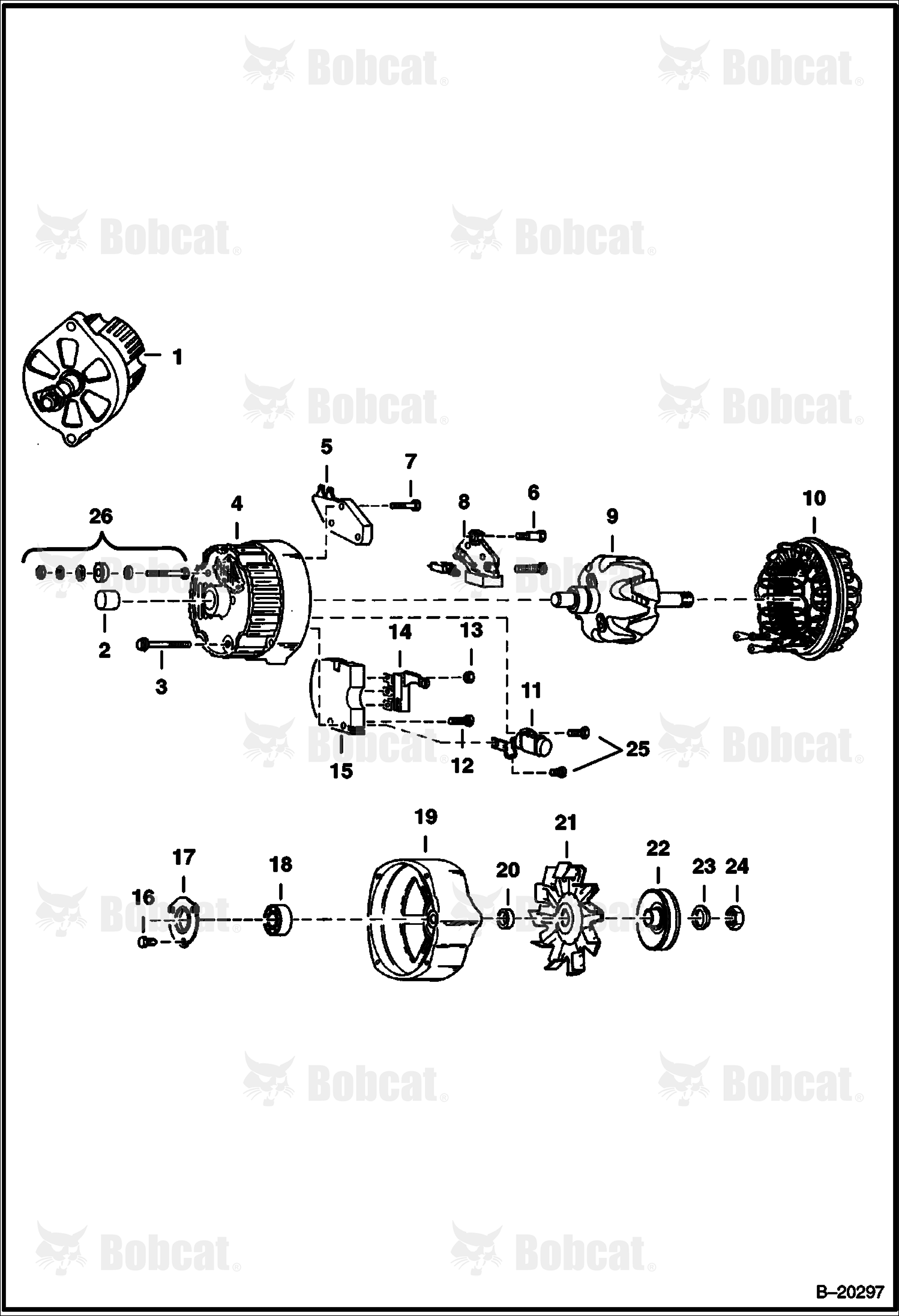 Alternator (Delco 1105063) (Closed)