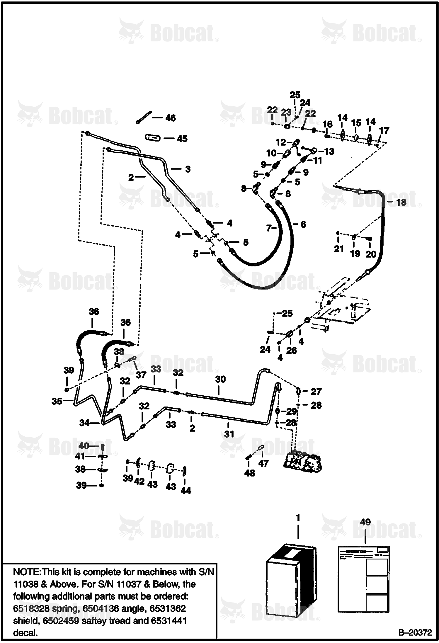Auxiliary Hydraulic Kit