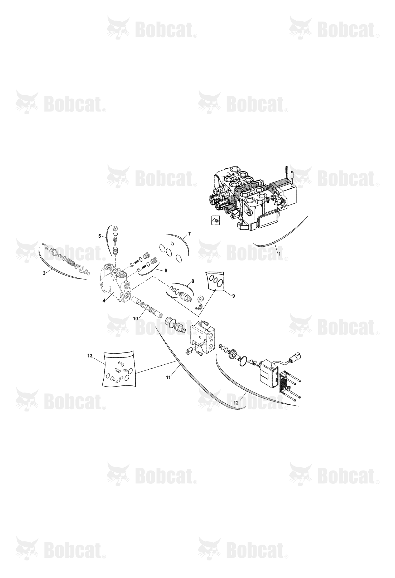 Distributor - Telescopic Element 367012501 & Above, 367311001 & Above
