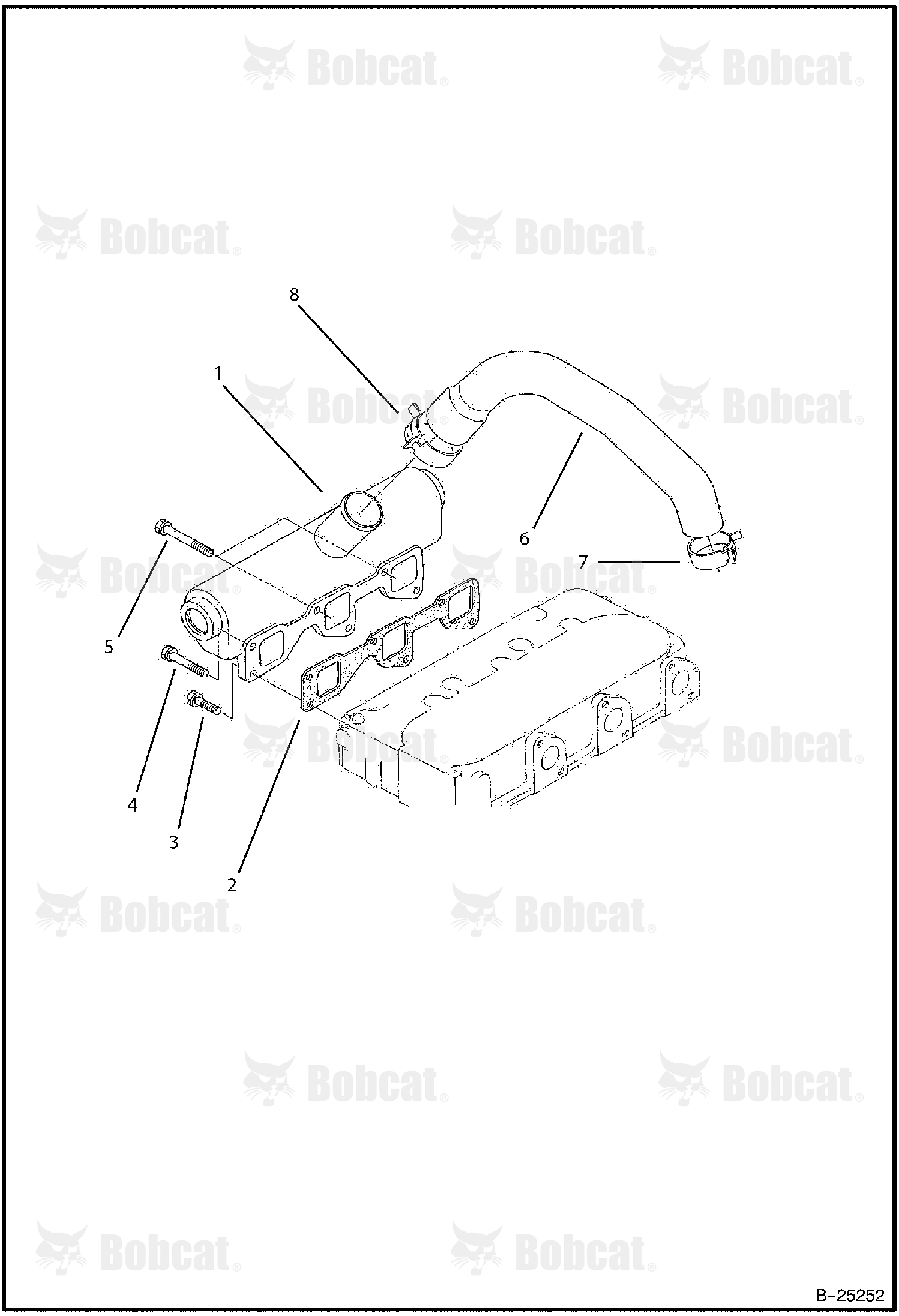 Inlet Manifold (Tier II) 573011001 & Above