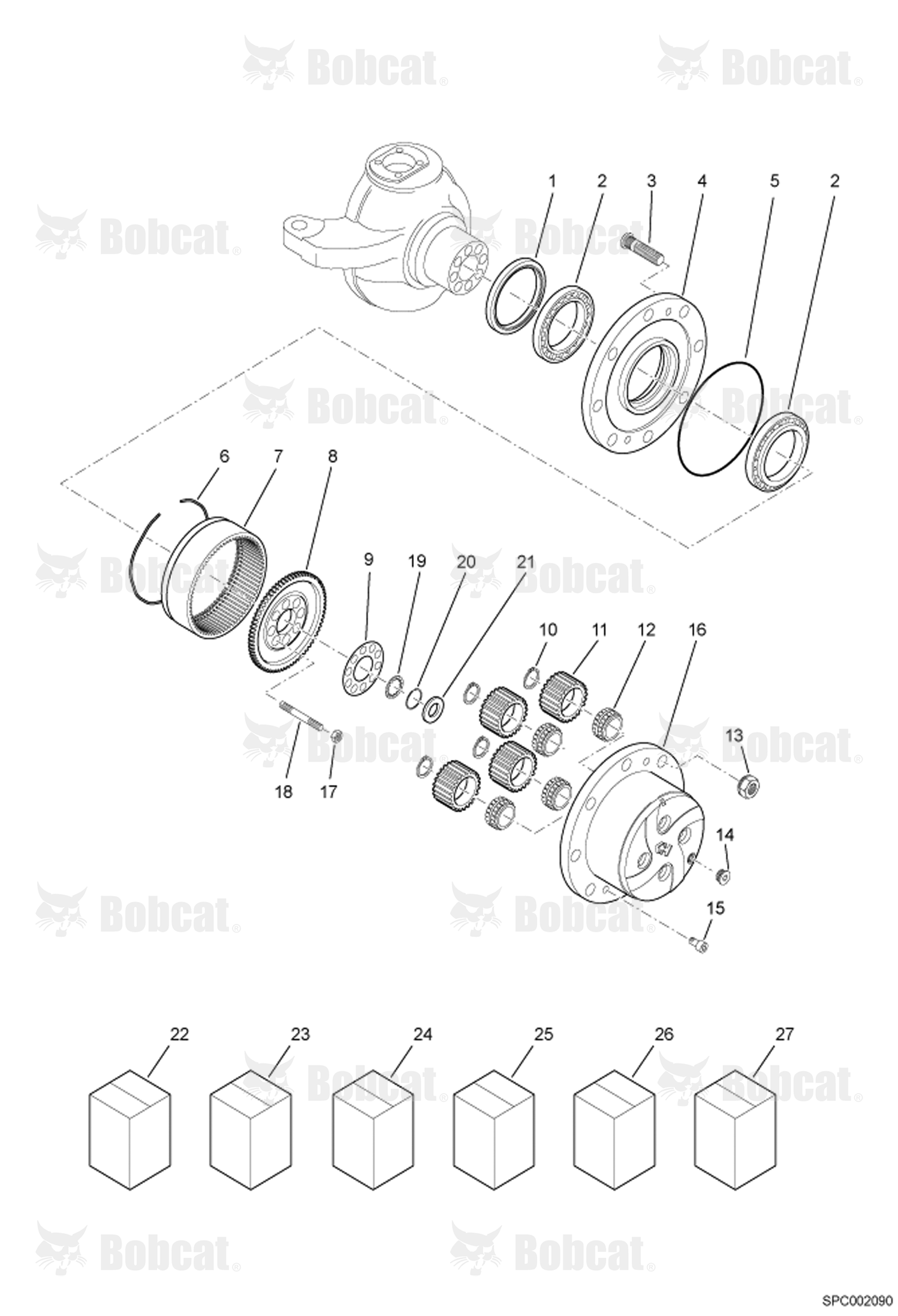 Hub Reduction - Rear Axle