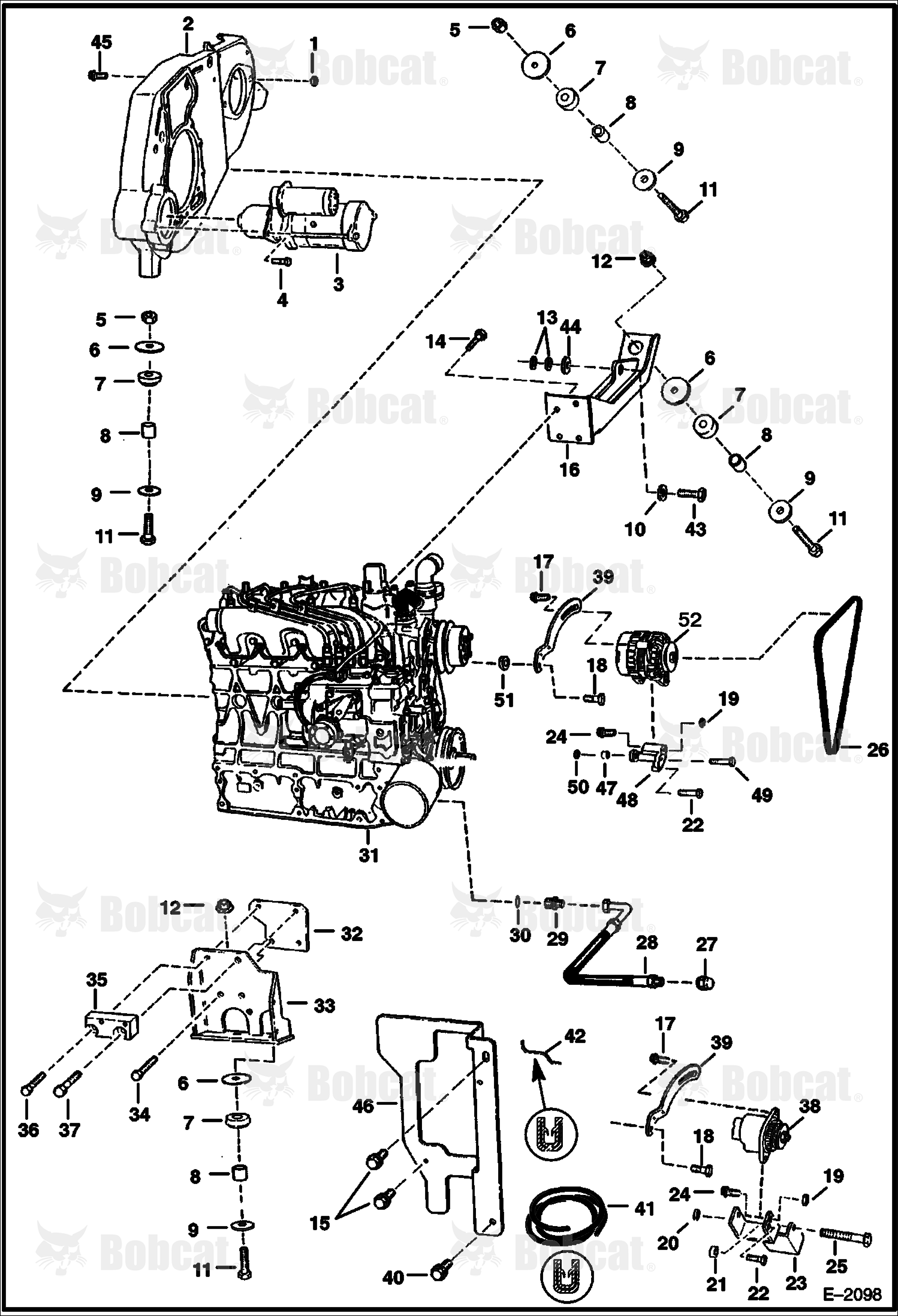 Engine & Attaching Parts (Engine Mounts)