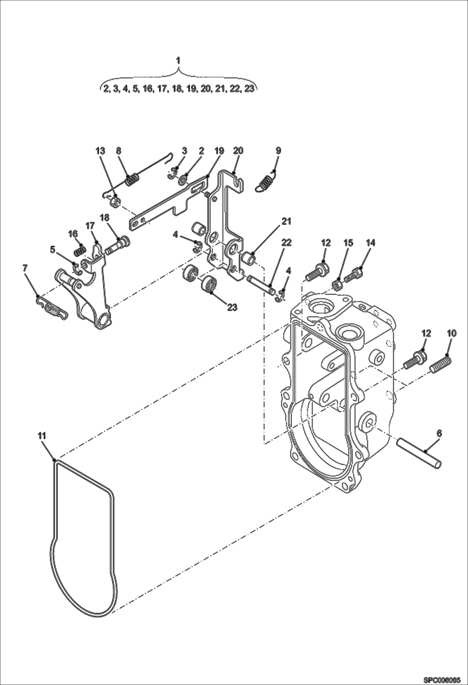 Fork Lever (GOVERNOR)