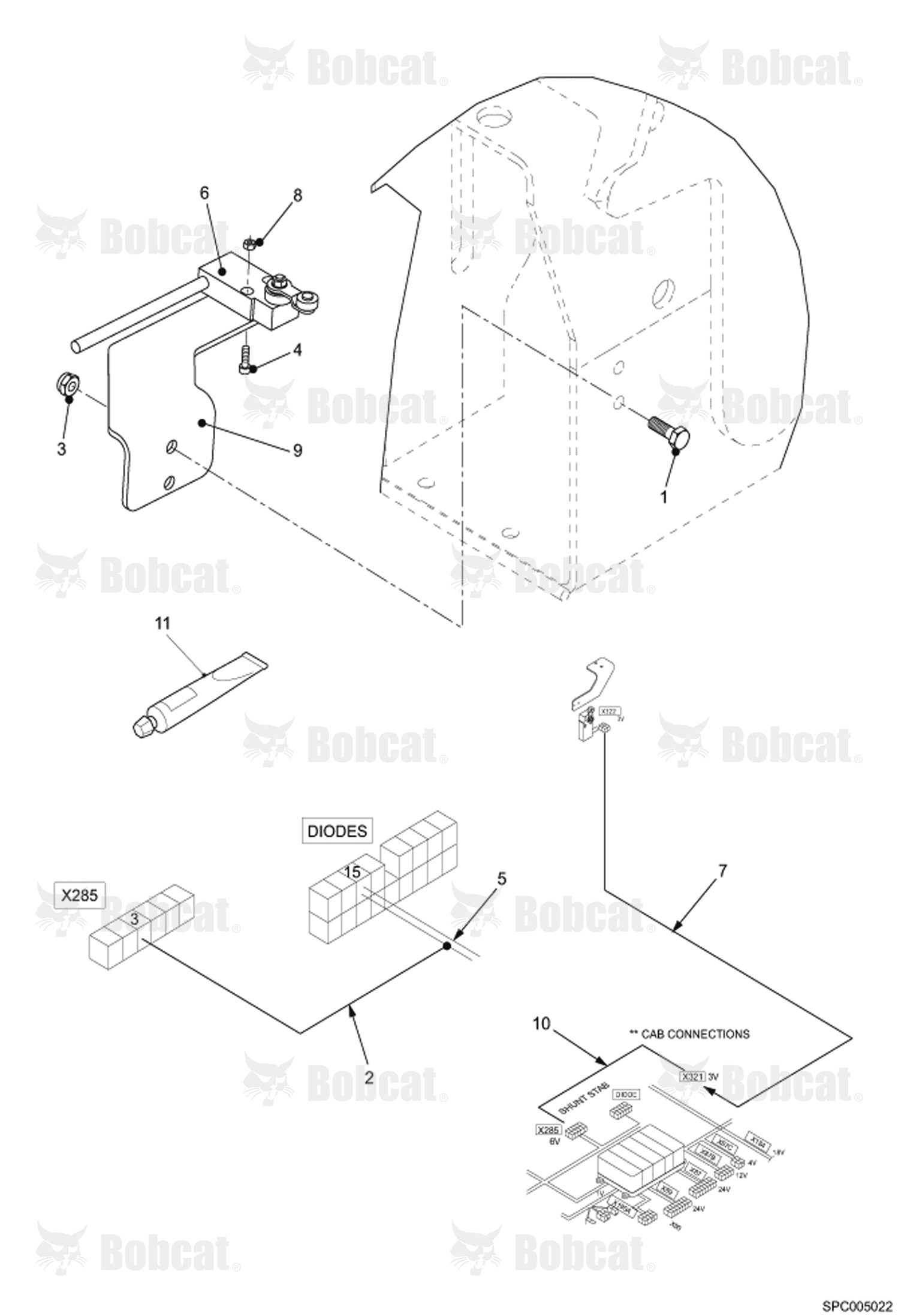 Security Option STABILIZERS/TELESCOPING  A8GV11001 - A8GV14999