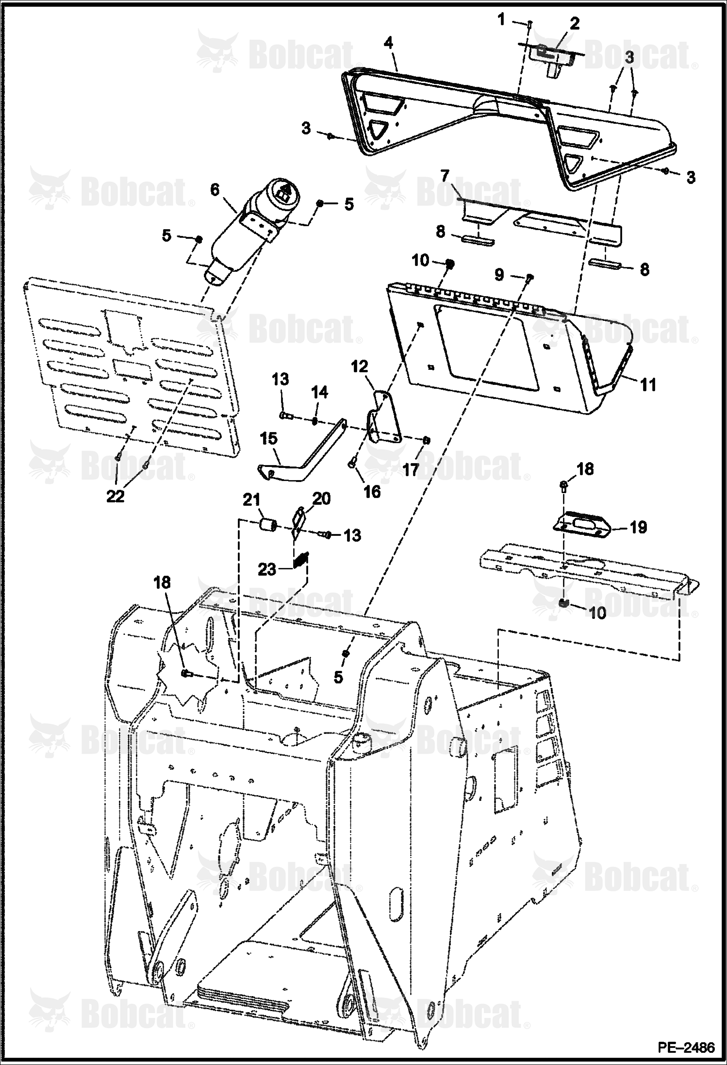 Main Frame (Hood Cover)