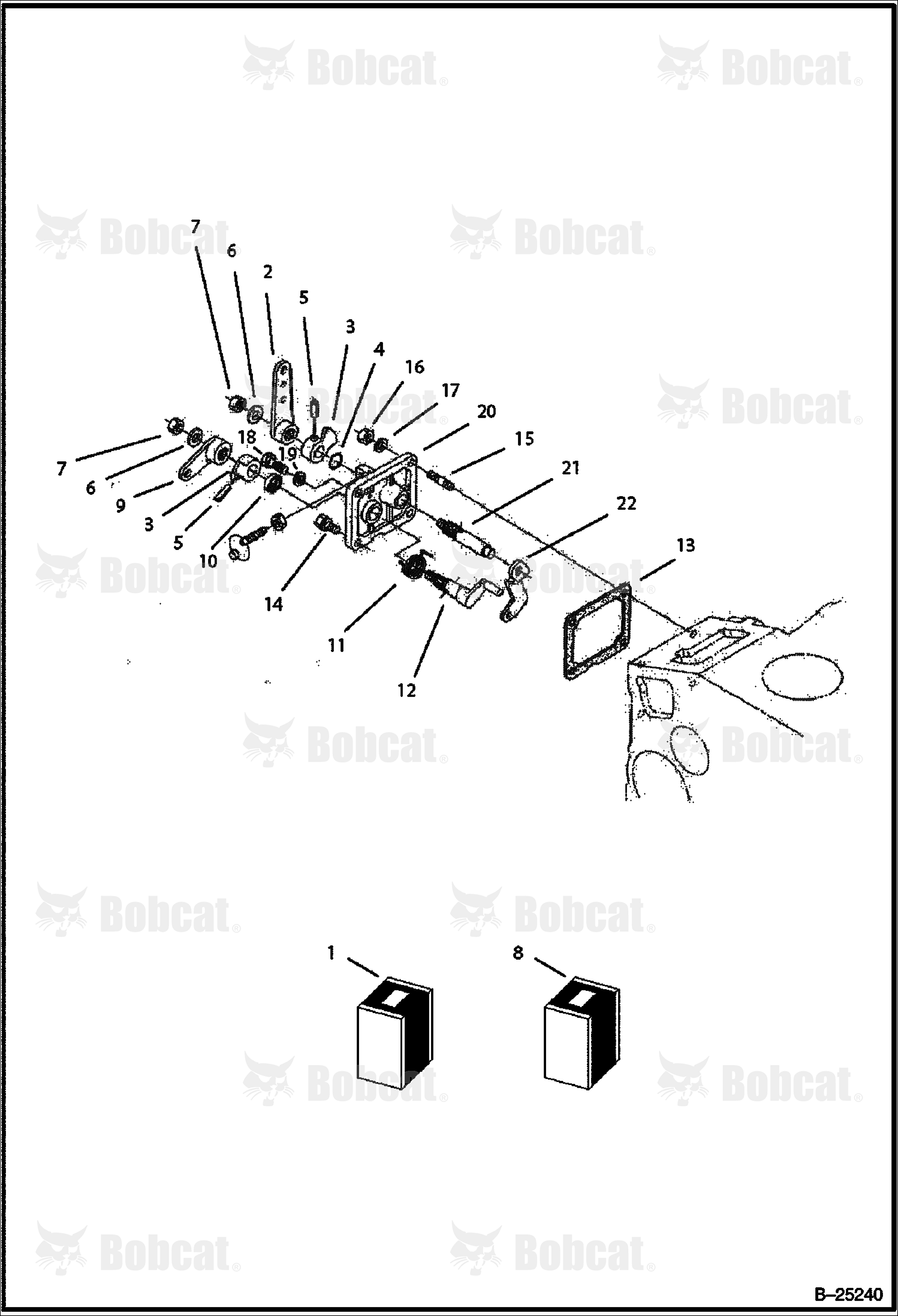 Speed Control Plate (Tier II)  572911001 & Above