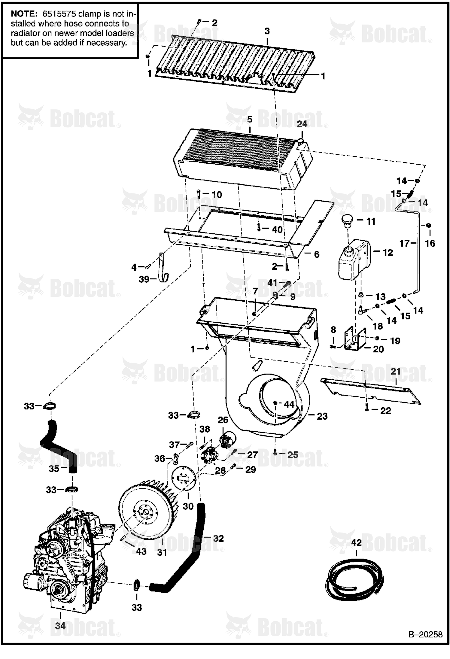Engine & Attaching Parts 501911001 - 501914999