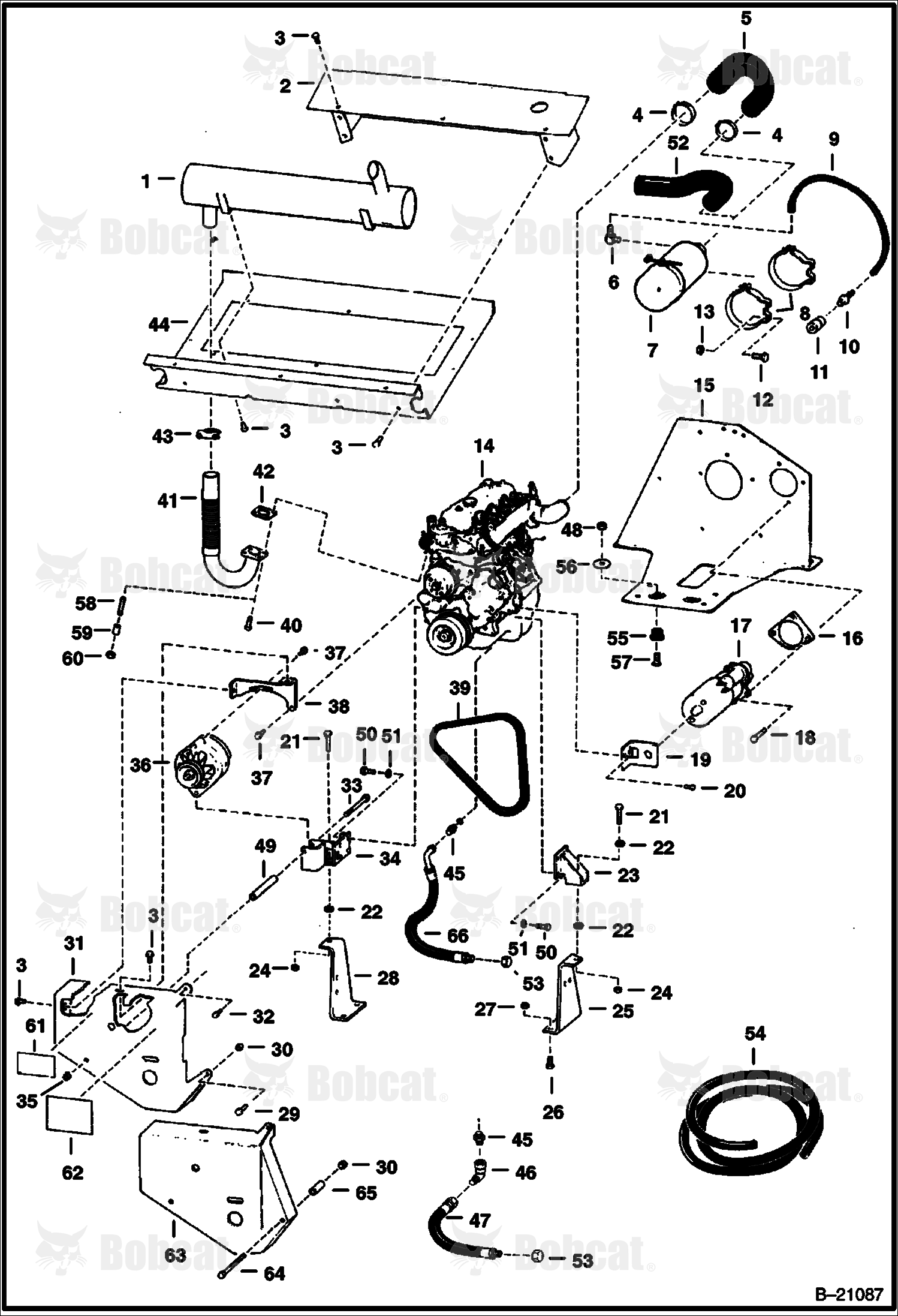 Engine & Attaching Parts