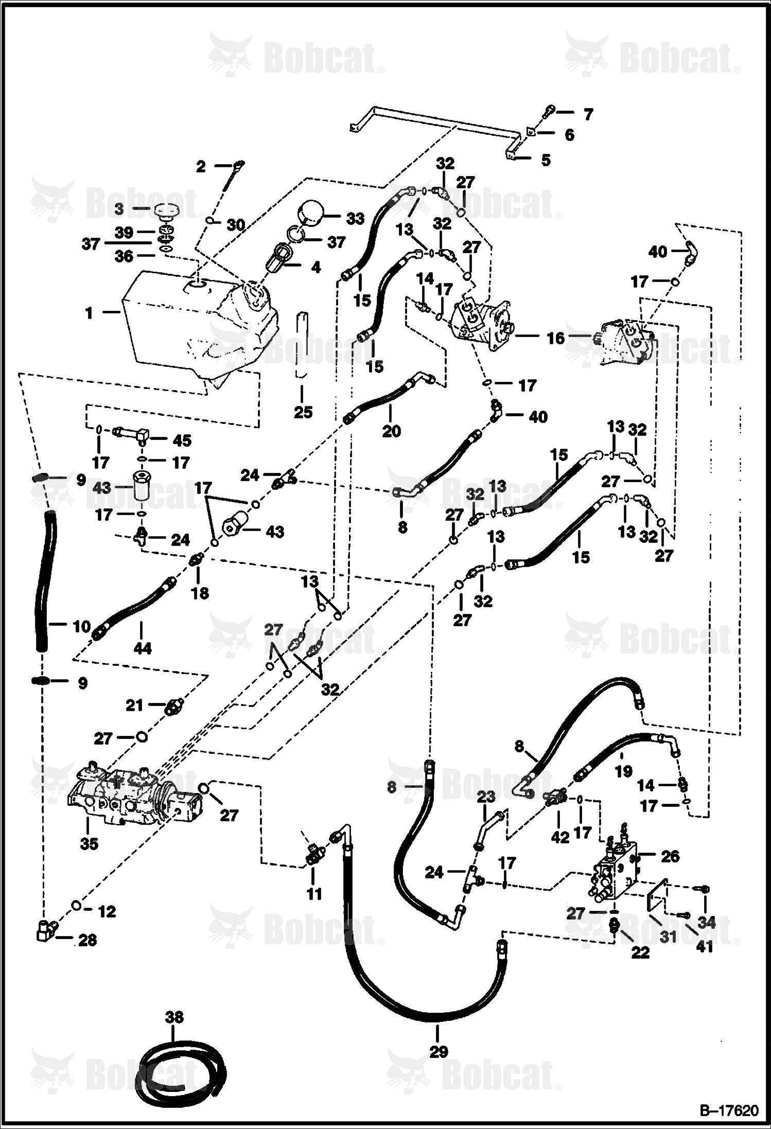 Hydrostatic Circuitry  509612777 & Above