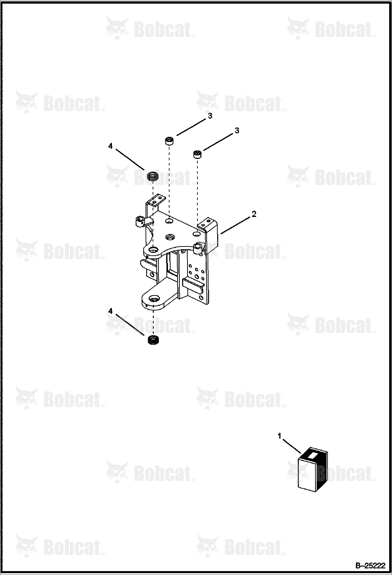 TRUNNION, Bushing (Side Shift Backhoe)