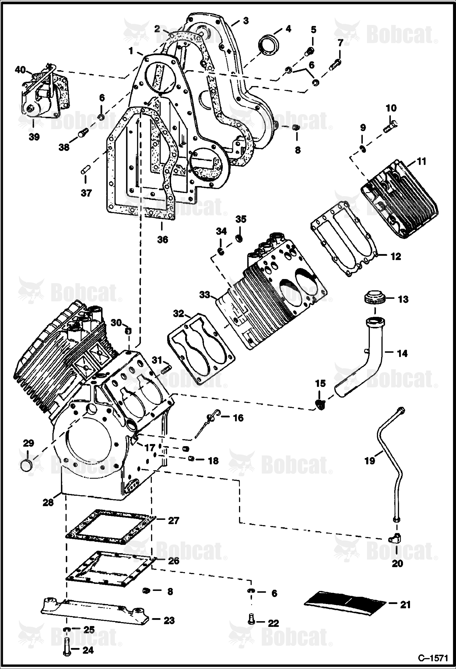 Crankcase & Gear Cover