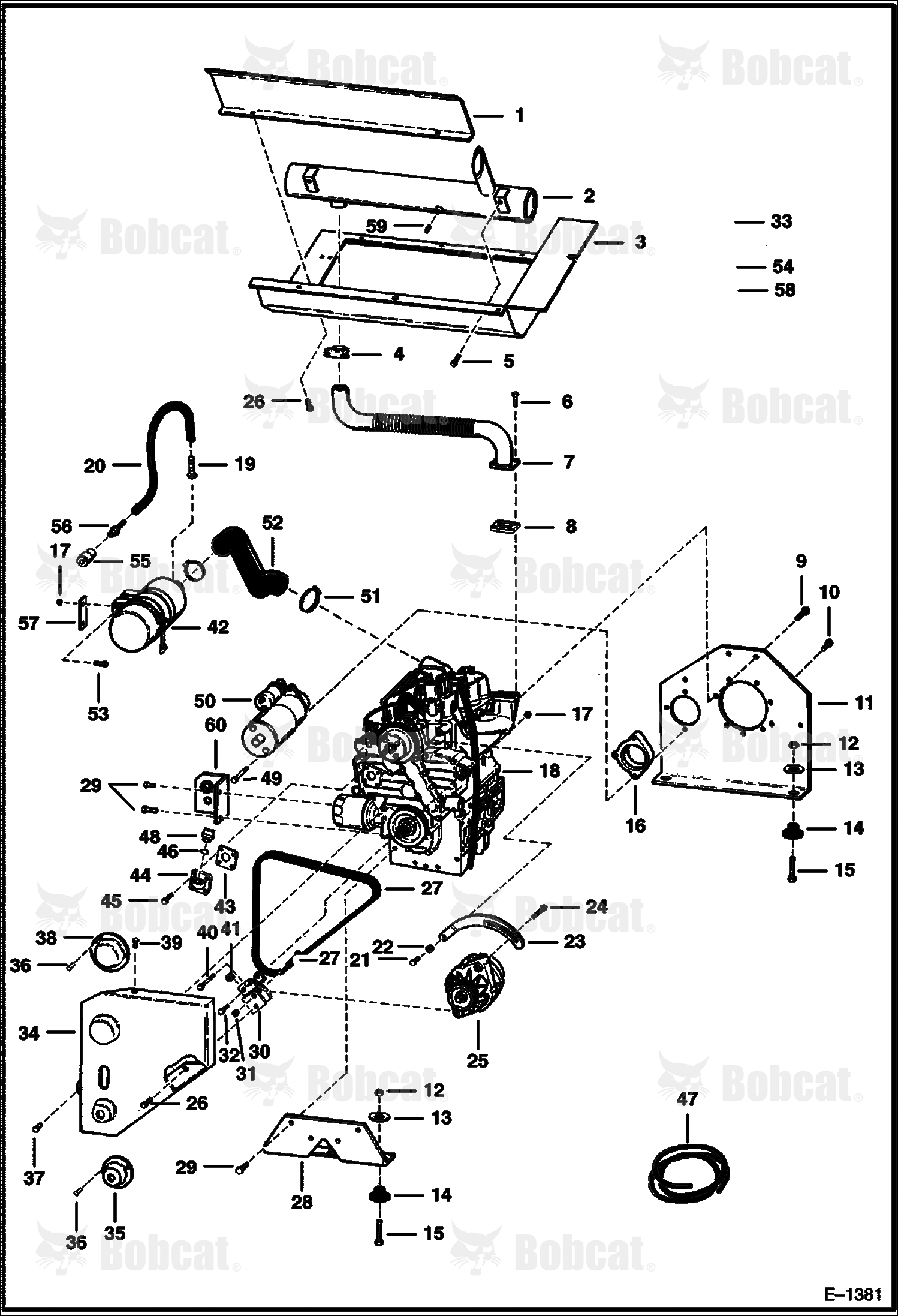 Engine & Attaching Parts