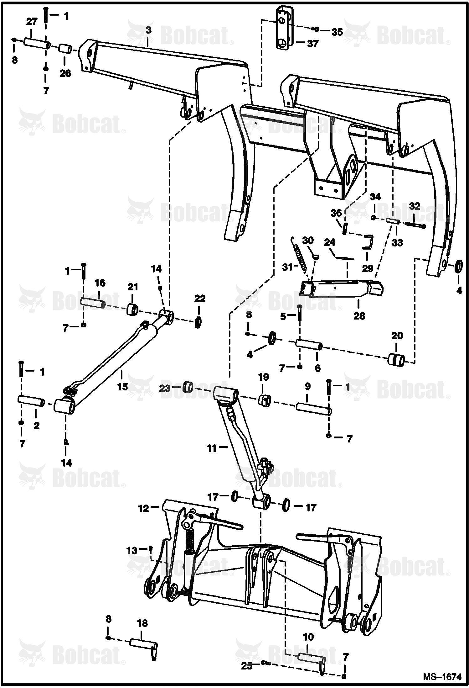 Lift Arm & BOB-TACH