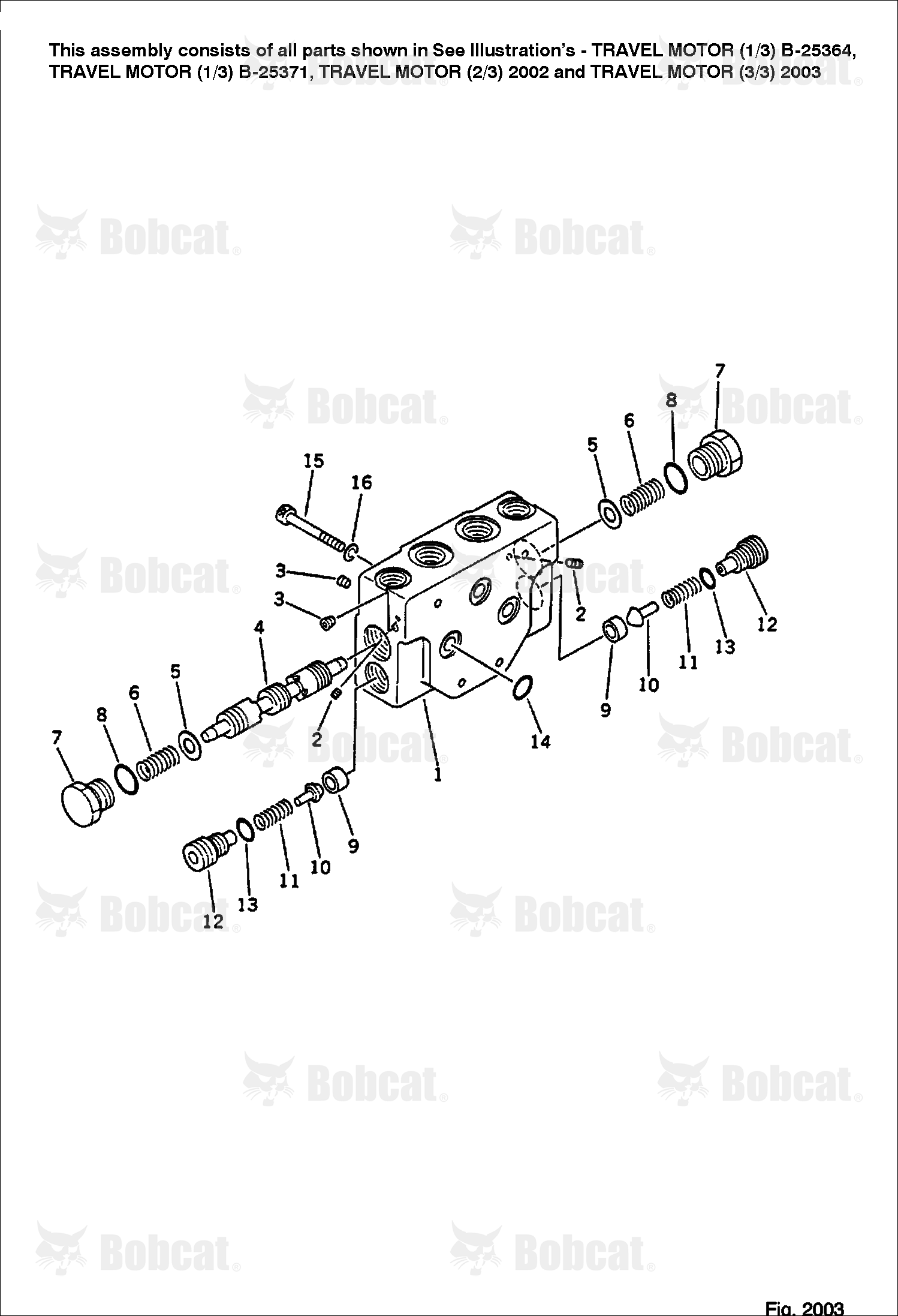 Travel Motor (3/3)