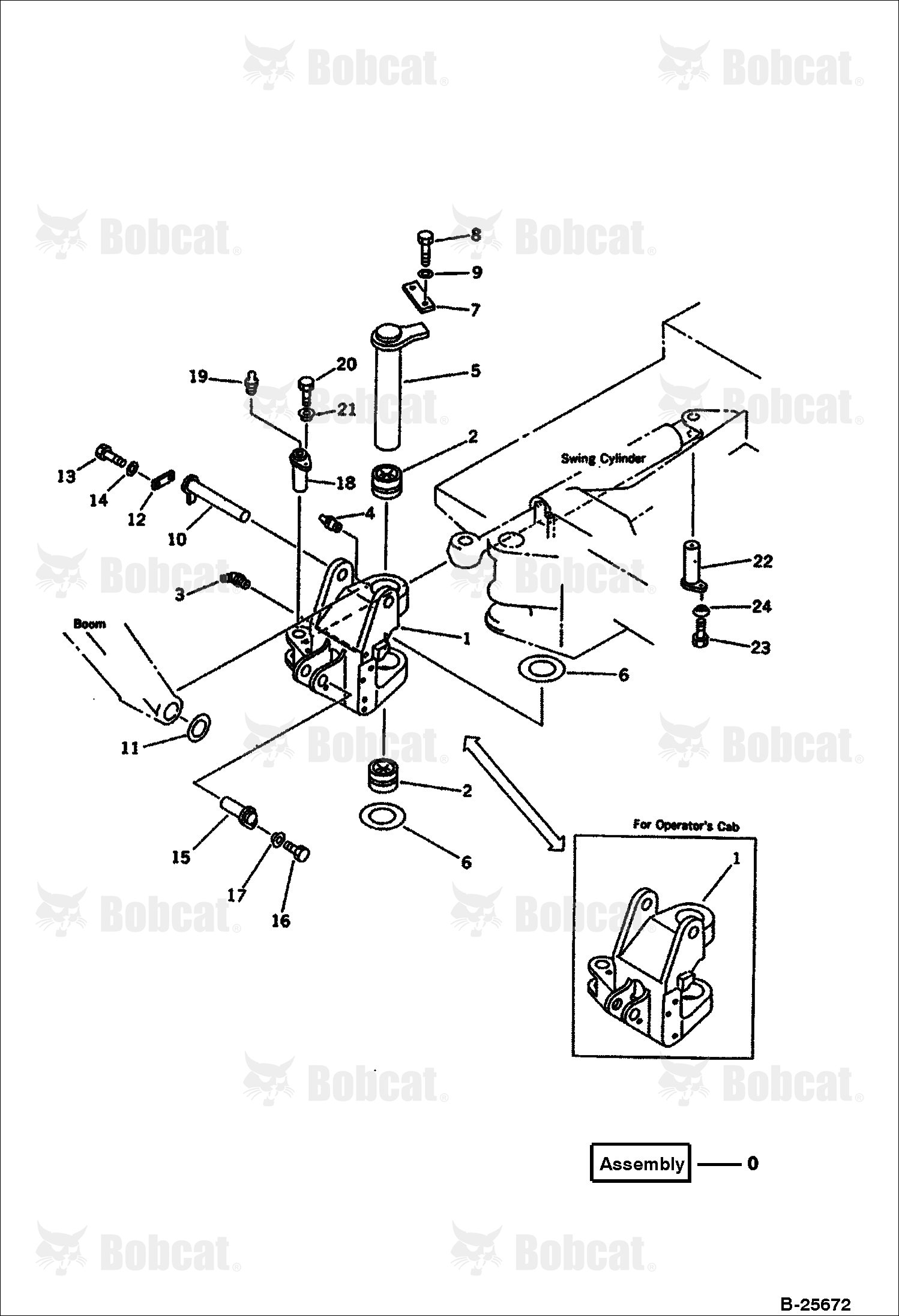 Boom Swing Bracket