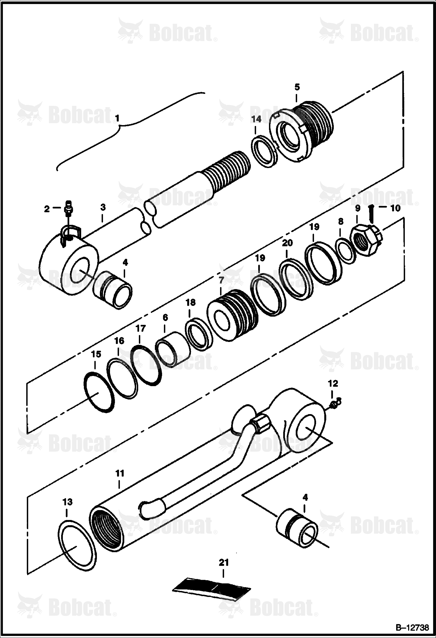 Arm Cylinder (Original Equipment)