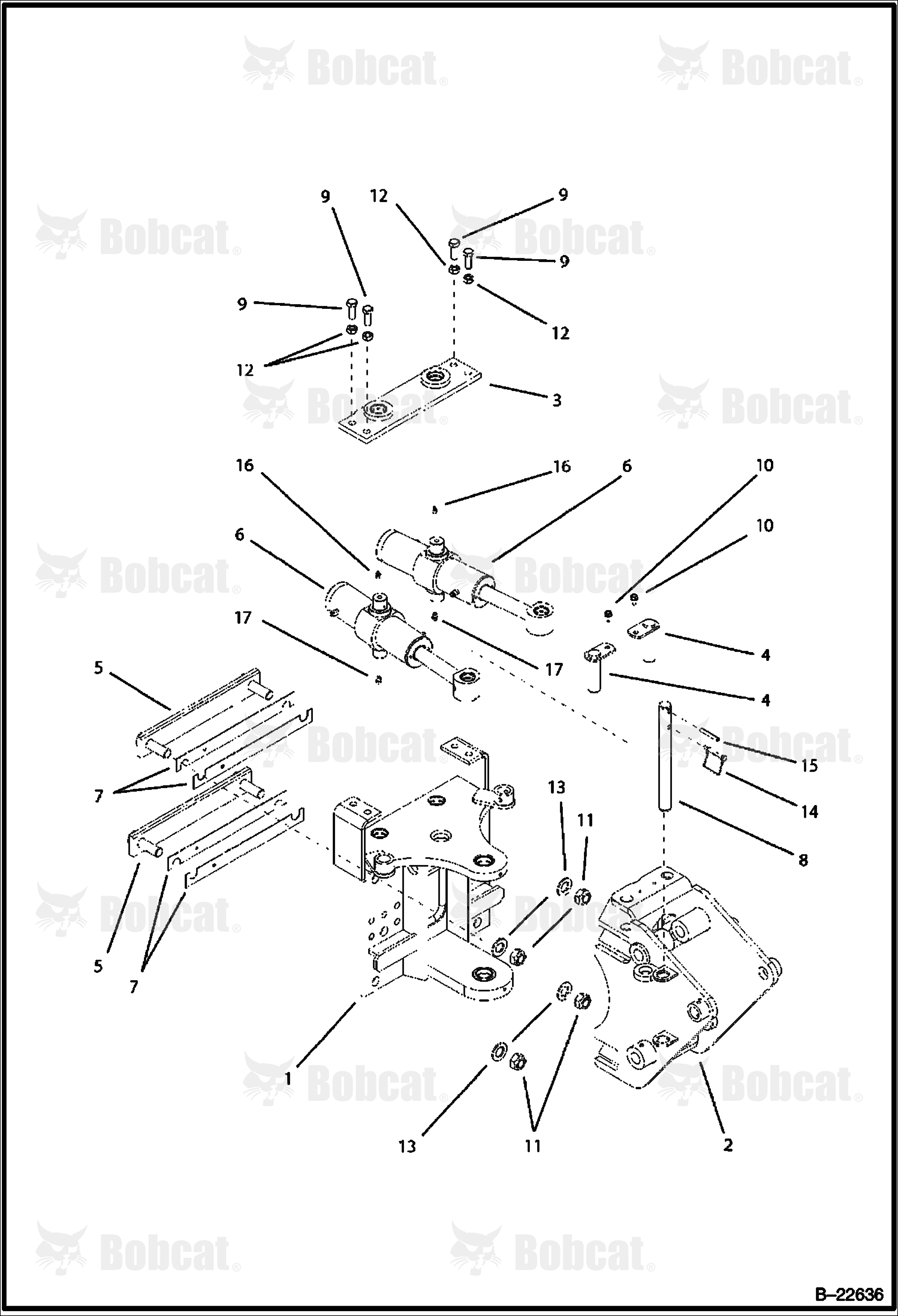 TRUNNION/SWING (Side Shift Backhoe)